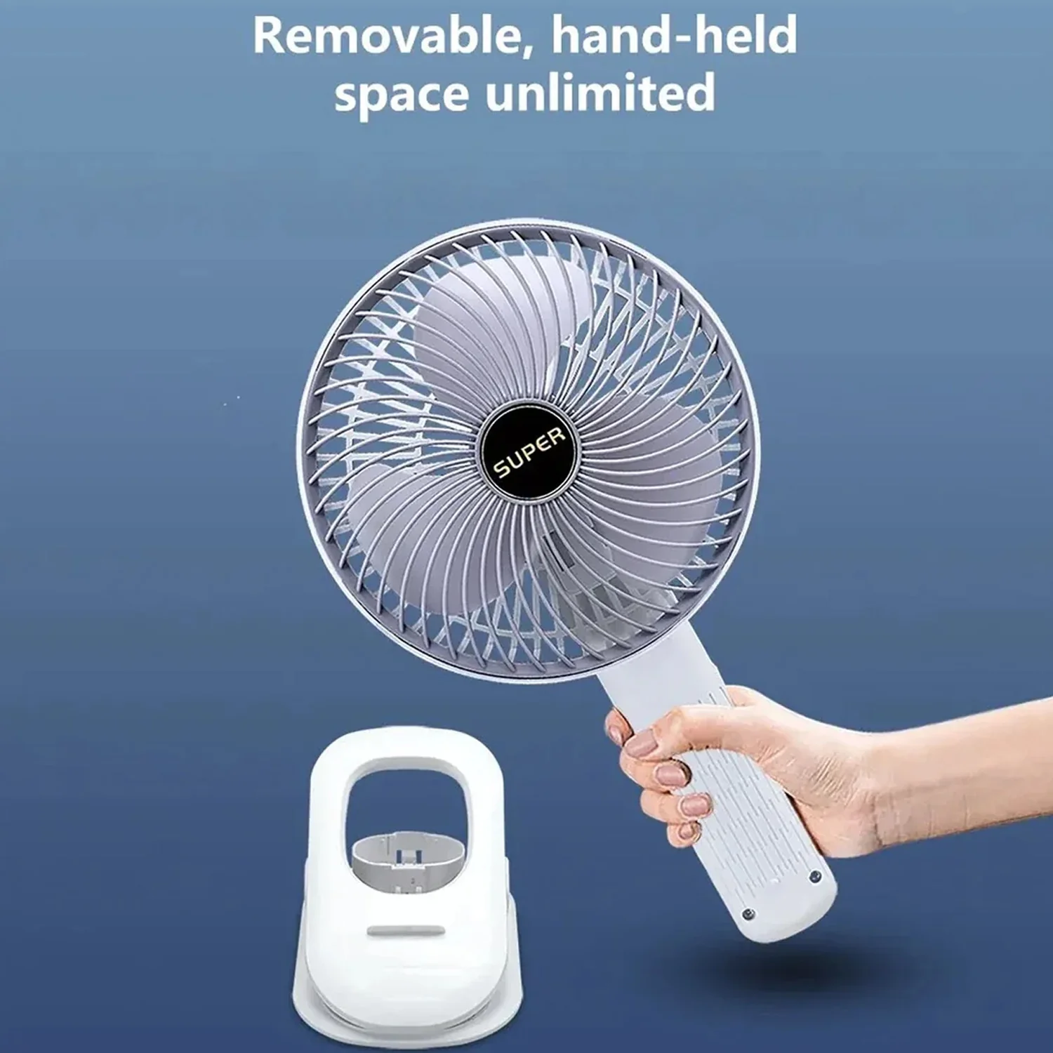 Plug and Play Portable USB Fan (1 Pc) - Image 8