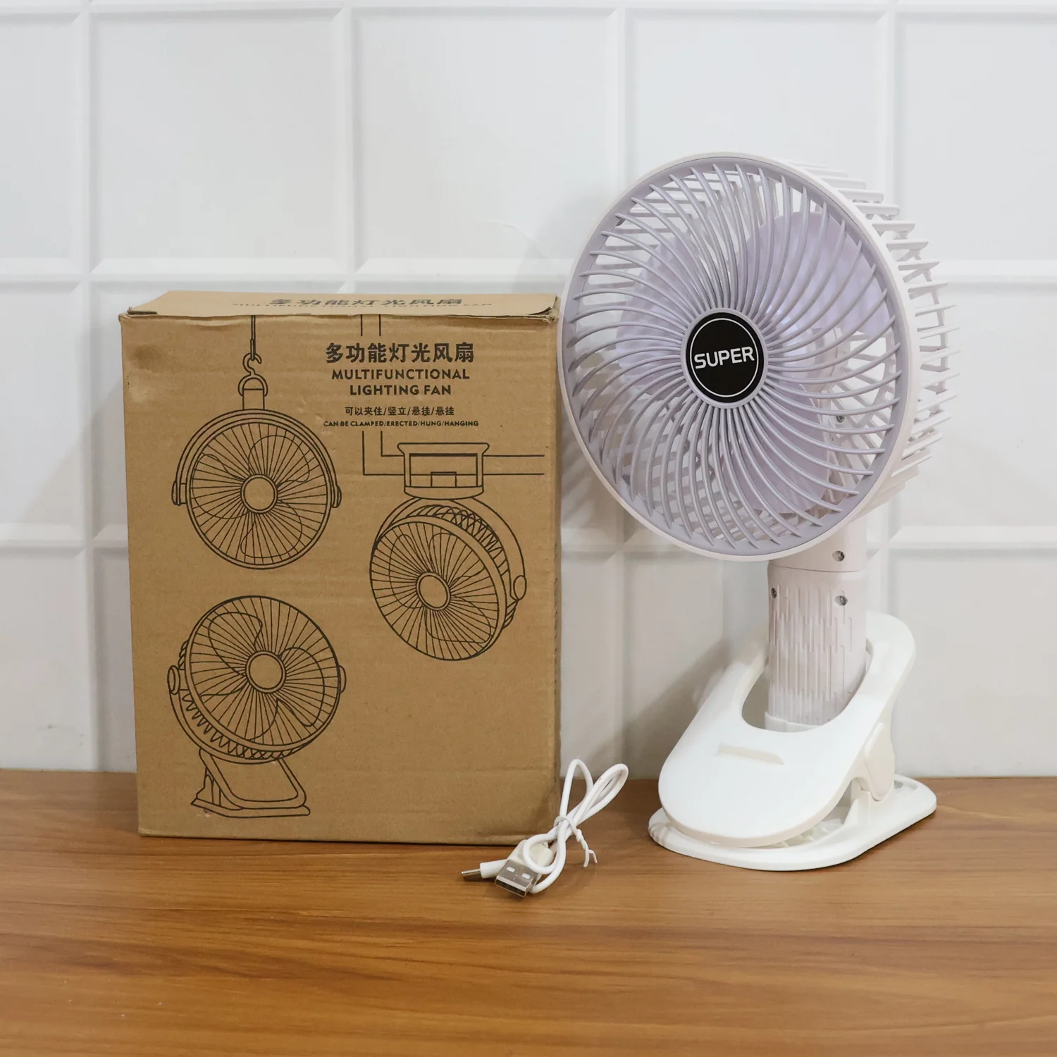 Plug and Play Portable USB Fan (1 Pc) - Image 9