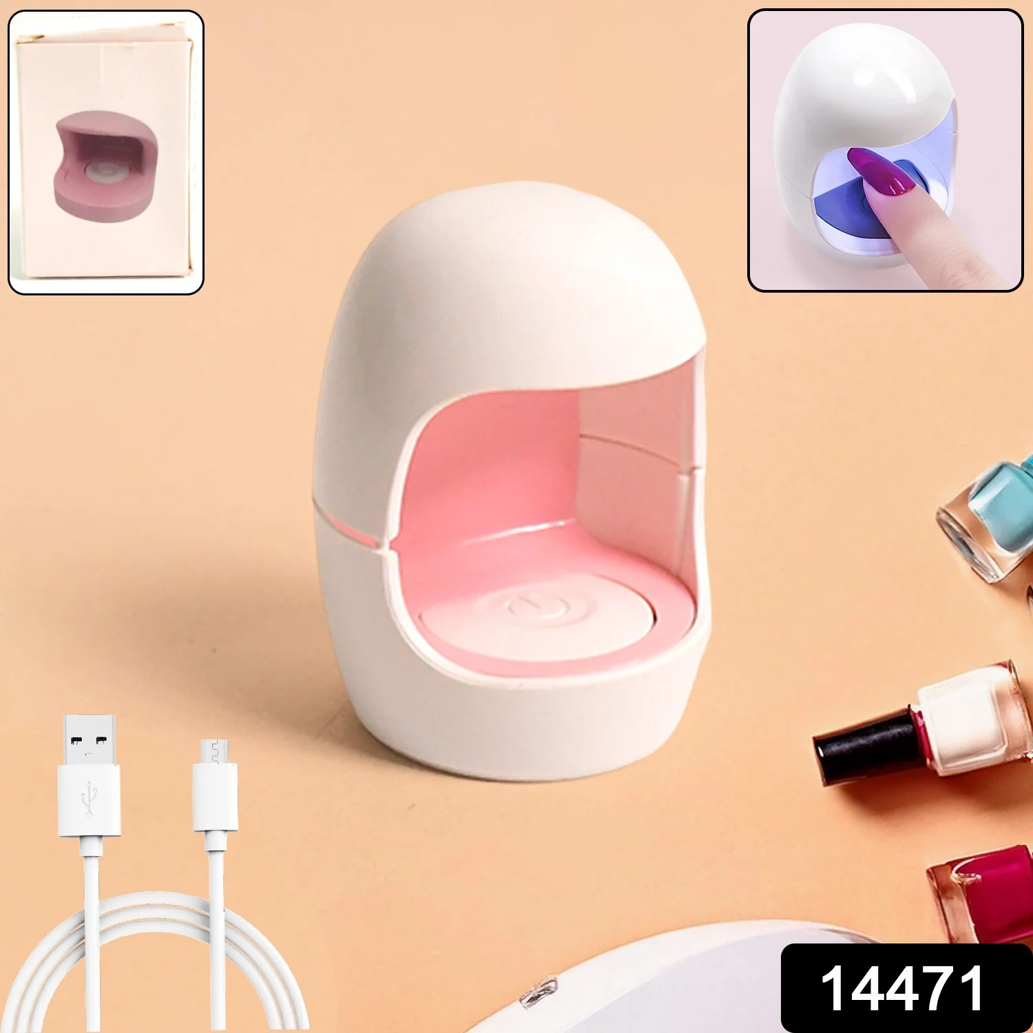 Plug-In LED Nail Dryer (1 Pc) - Image 2