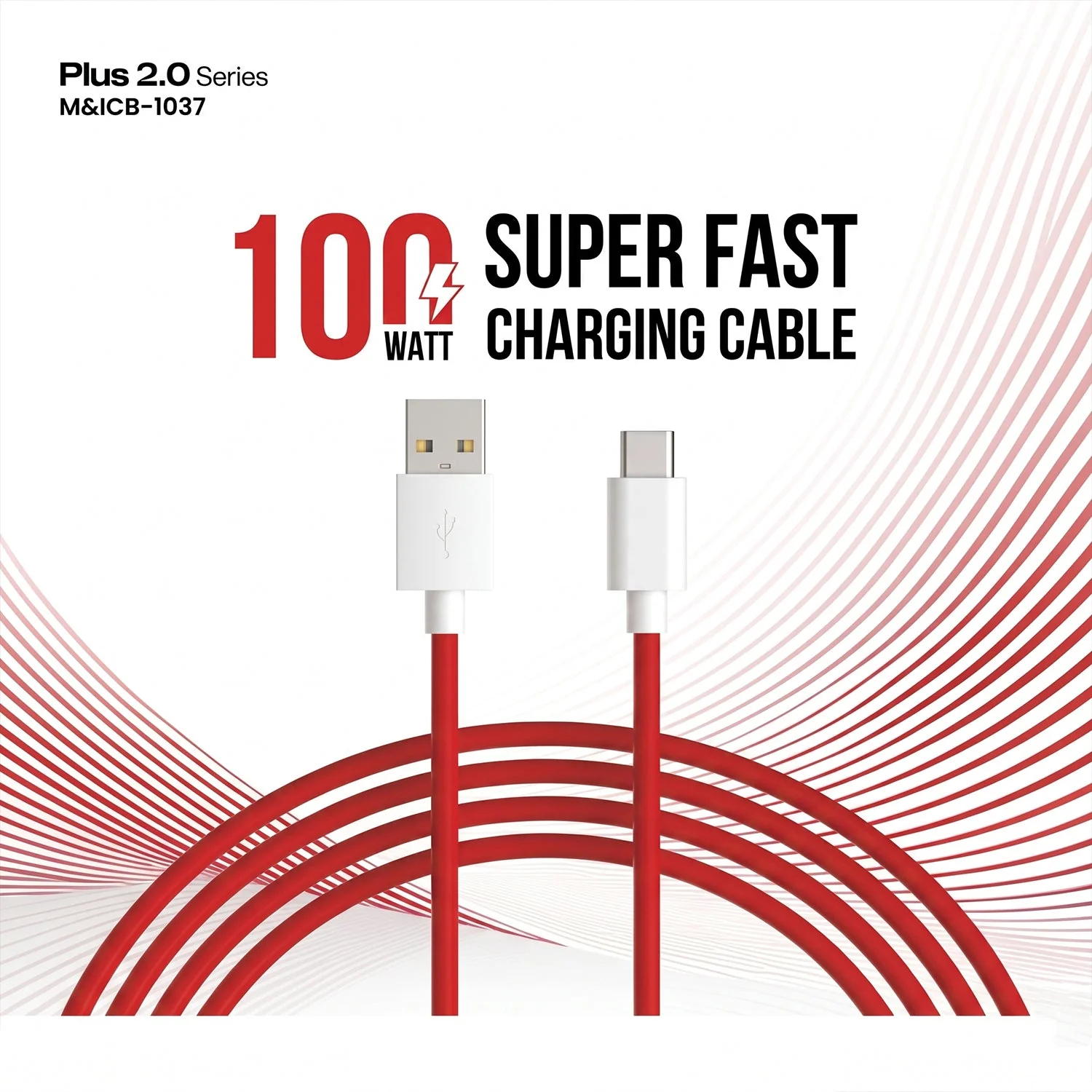 Plus 2.0 Series 100W Super Fast Charging Type C Cable (1 Pc) - Image 6