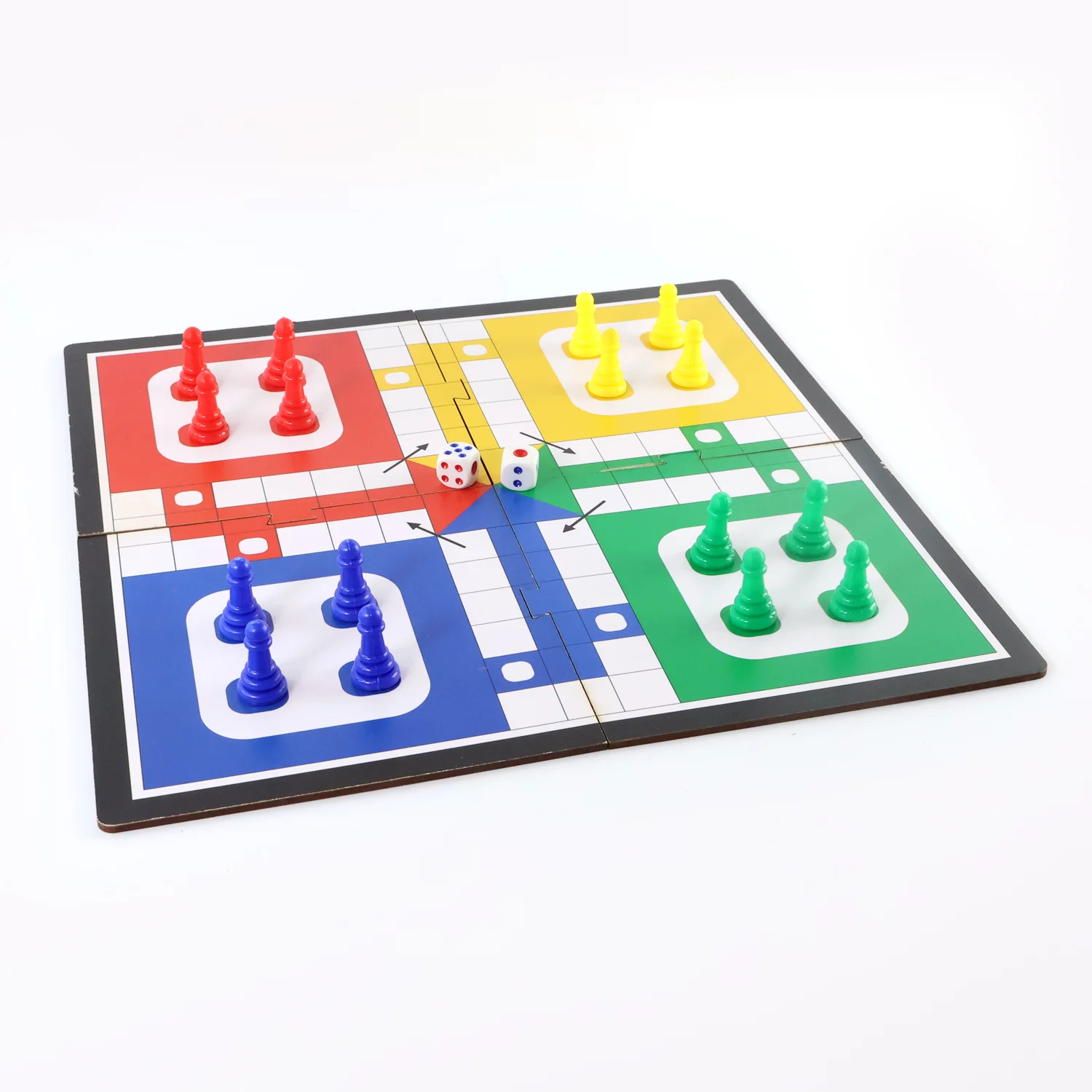 Pocket Ludo Travel Board Game - (1 Set) - Image 5