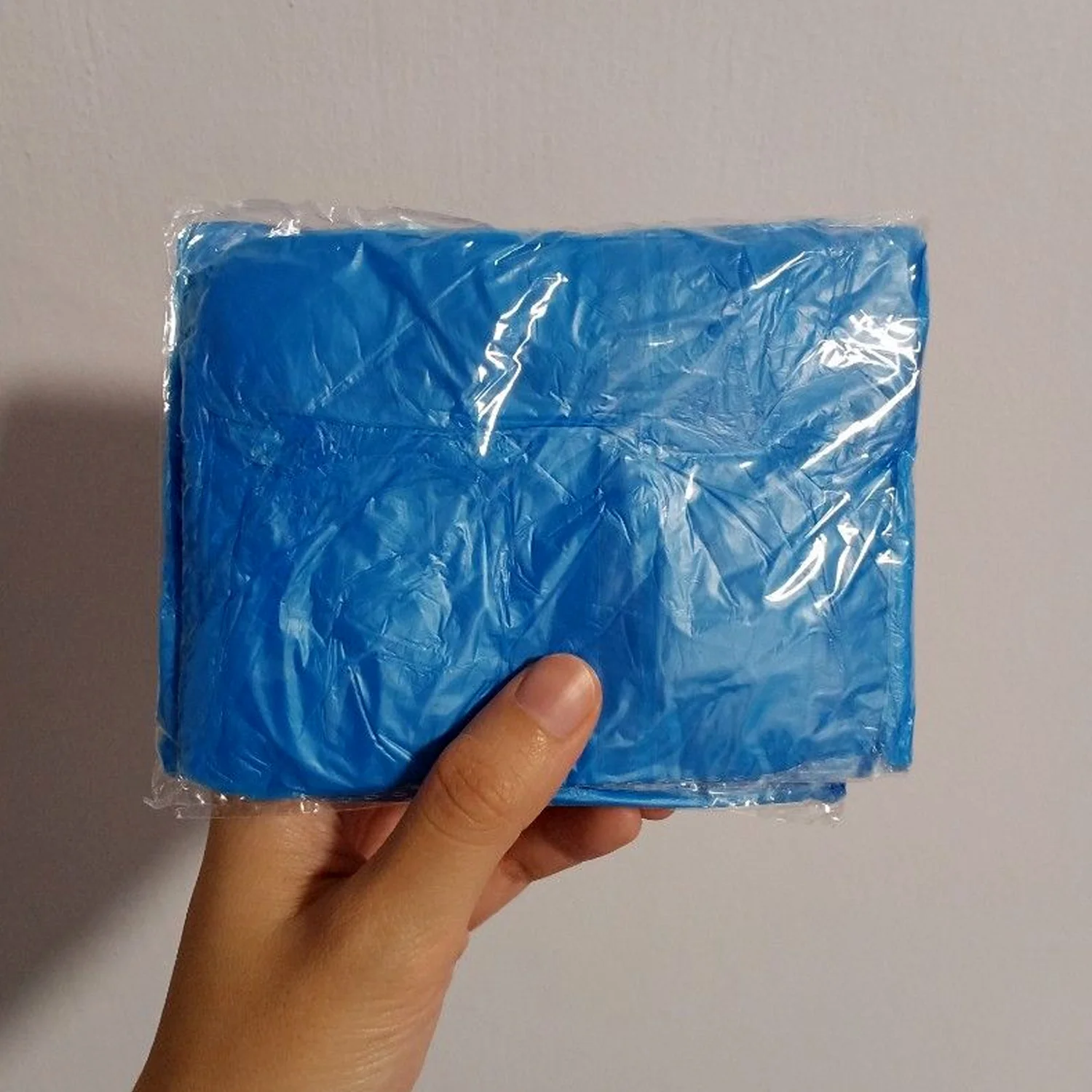 Plastic pocket sized Raincoat, Reusable Free Size Raincoat - Image 5