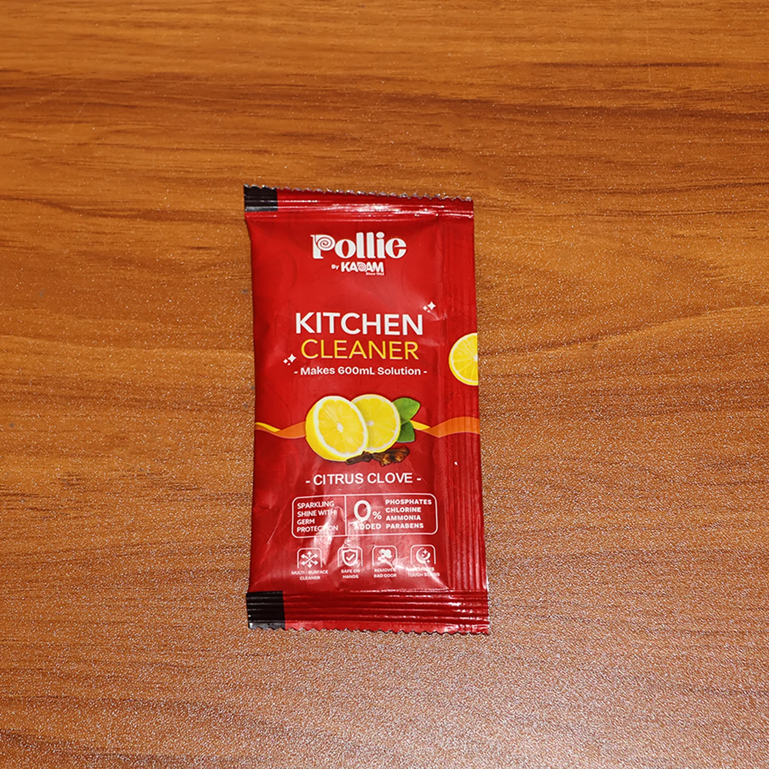 Pollic Kadam Concentrated Kitchen Surface Cleaner Sachet - Image 8