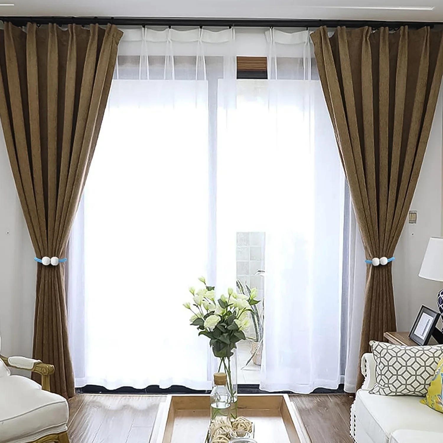 Polyester and Magnet Curtain (2 Pc) - Image 4