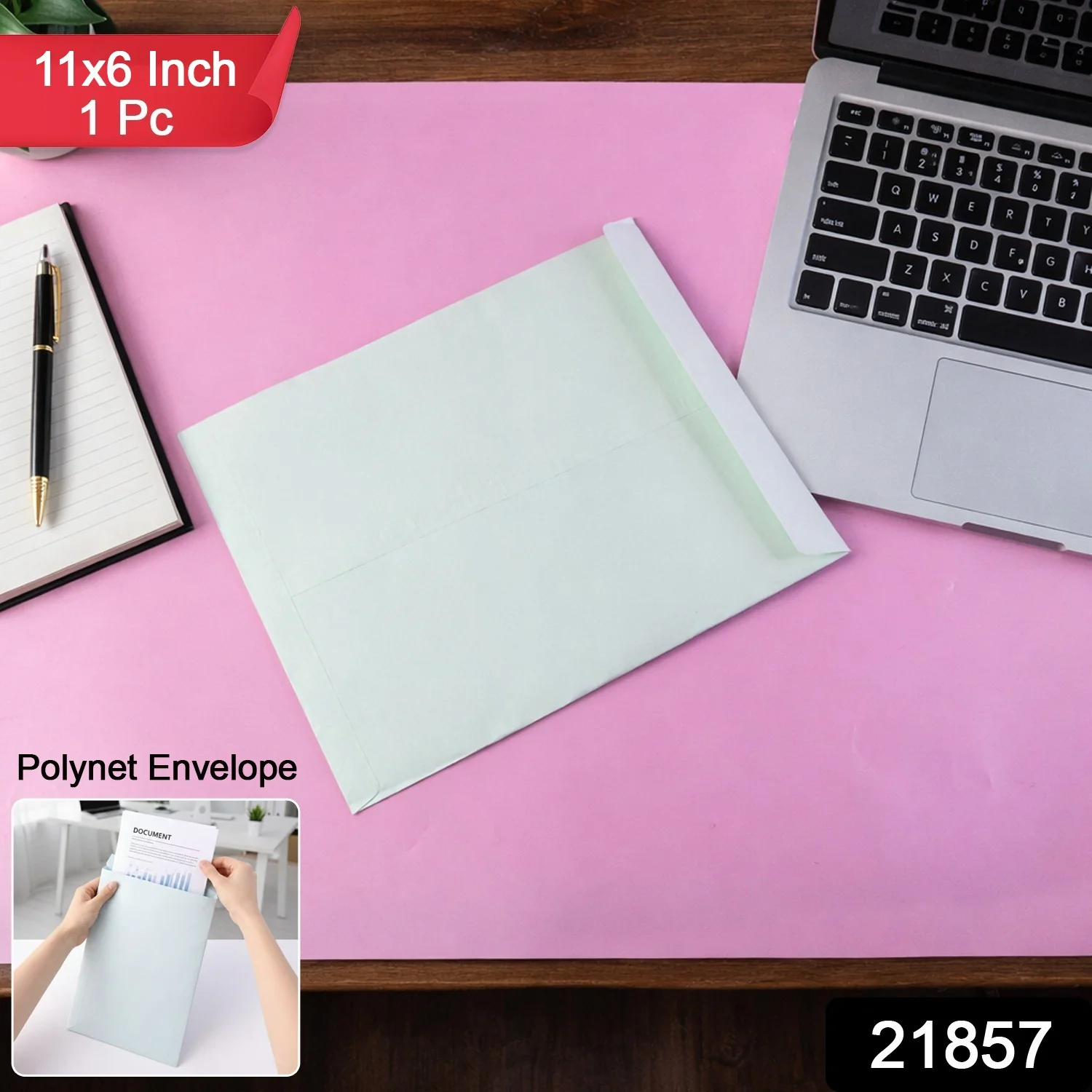 Polynet Premium Card Envelope (28x15cm, 1 Pc) - Image 2