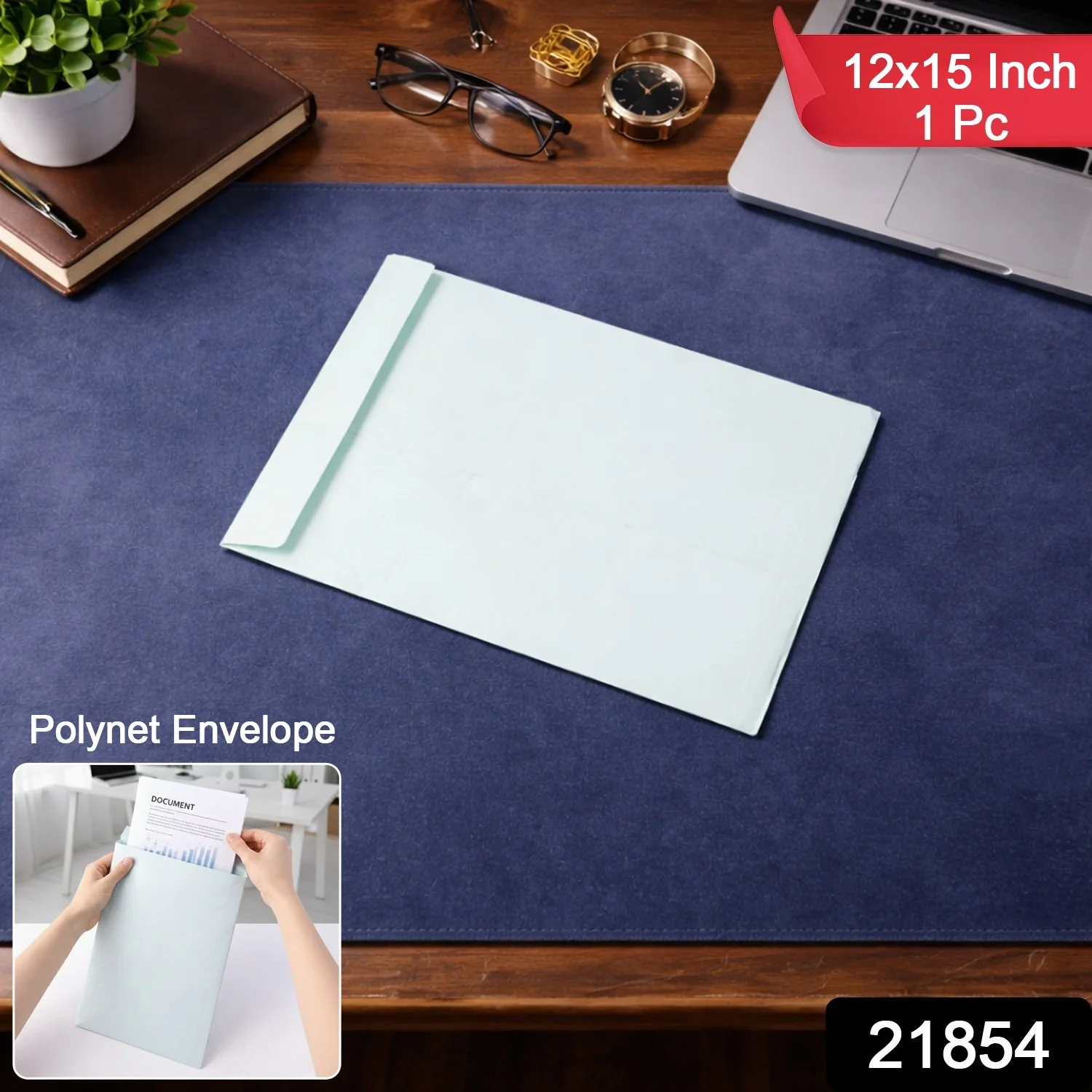Polynet Premium Card Large Document Envelope  (30x39cm, 1 Pc) - Image 2