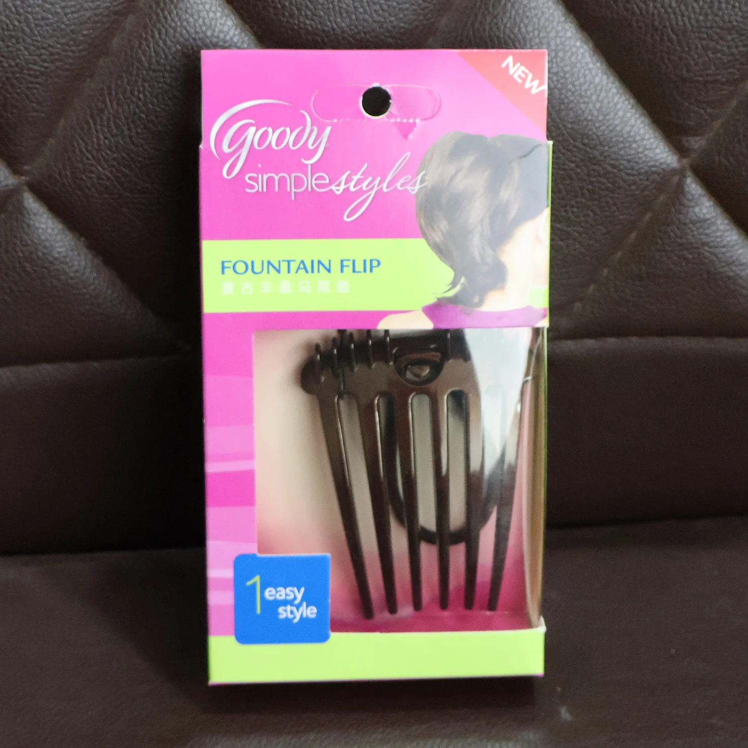 Ponytail Comb with Elastic Loop - (1 Pc) - Image 10