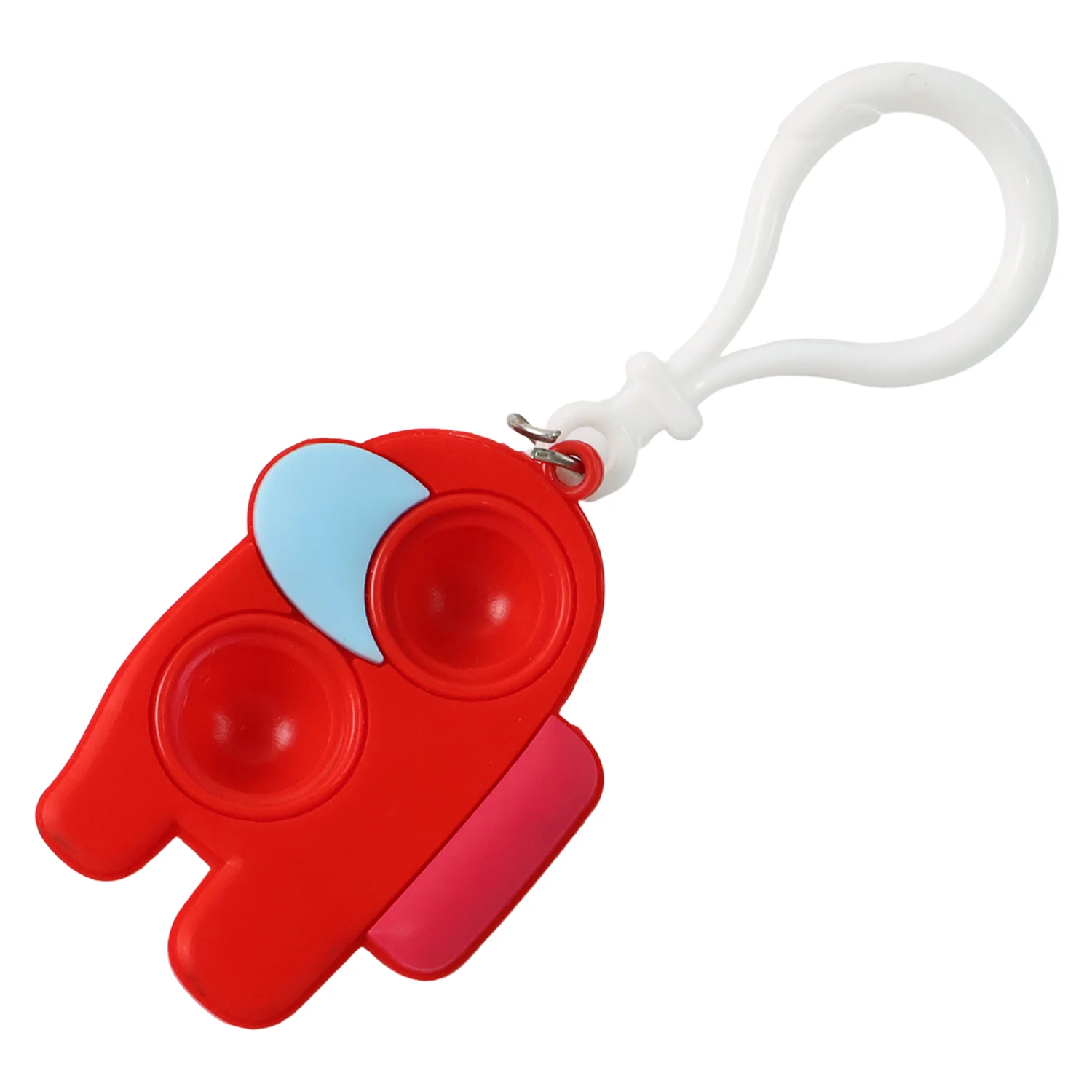 Pop-It Fidget Keychain Toy - (1 Pc / Mix Color) - Image 5
