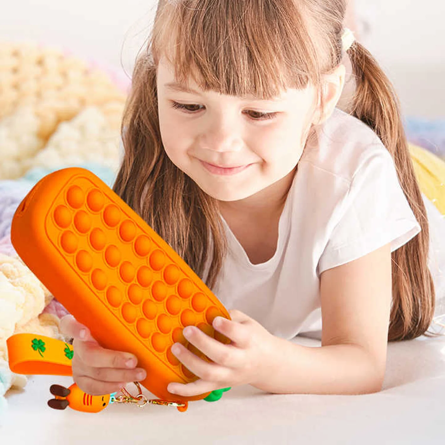 Pop It Pencil Pouch with Zipper (1 Pc) - Image 7