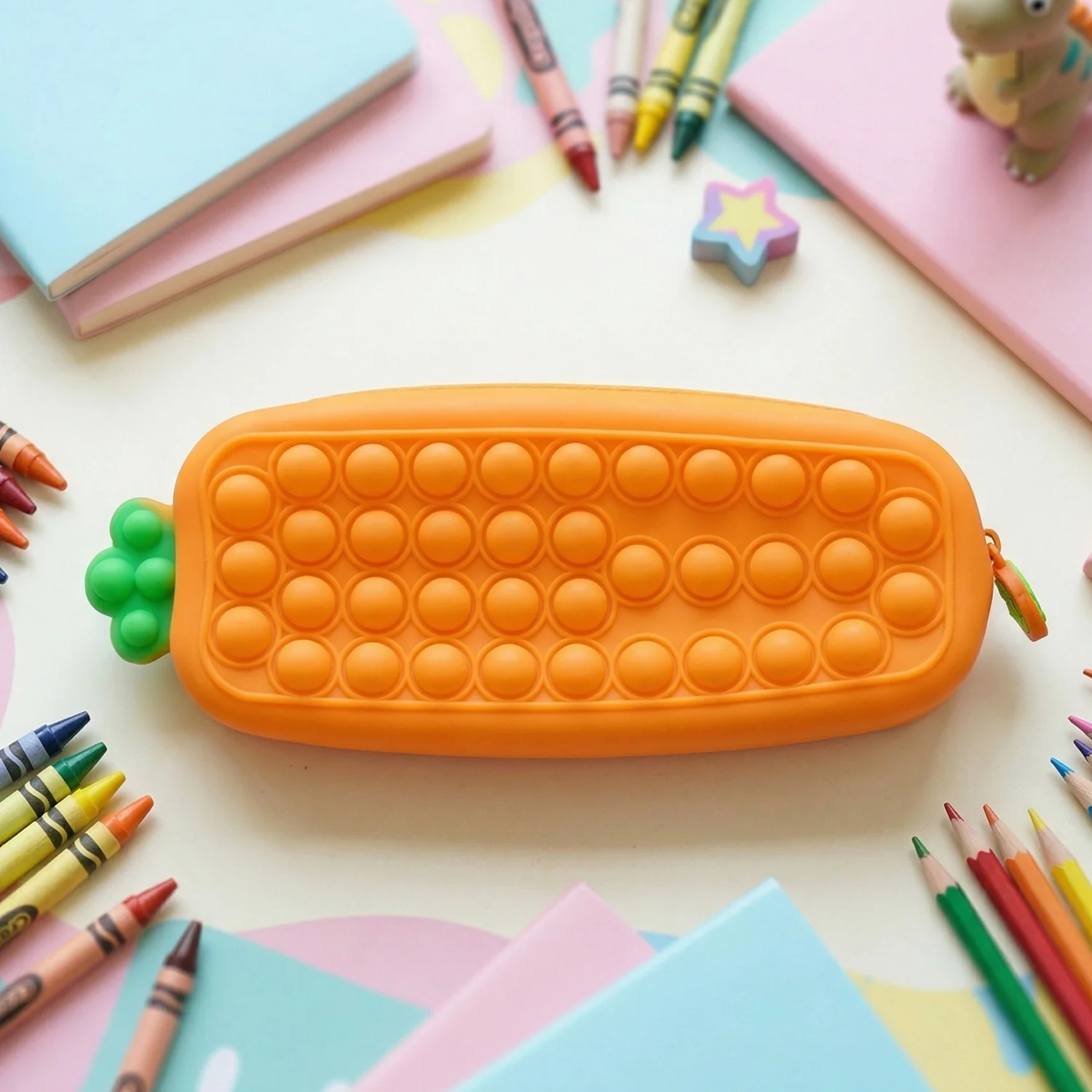 Pop It Pencil Pouch with Zipper (1 Pc) - Image 8