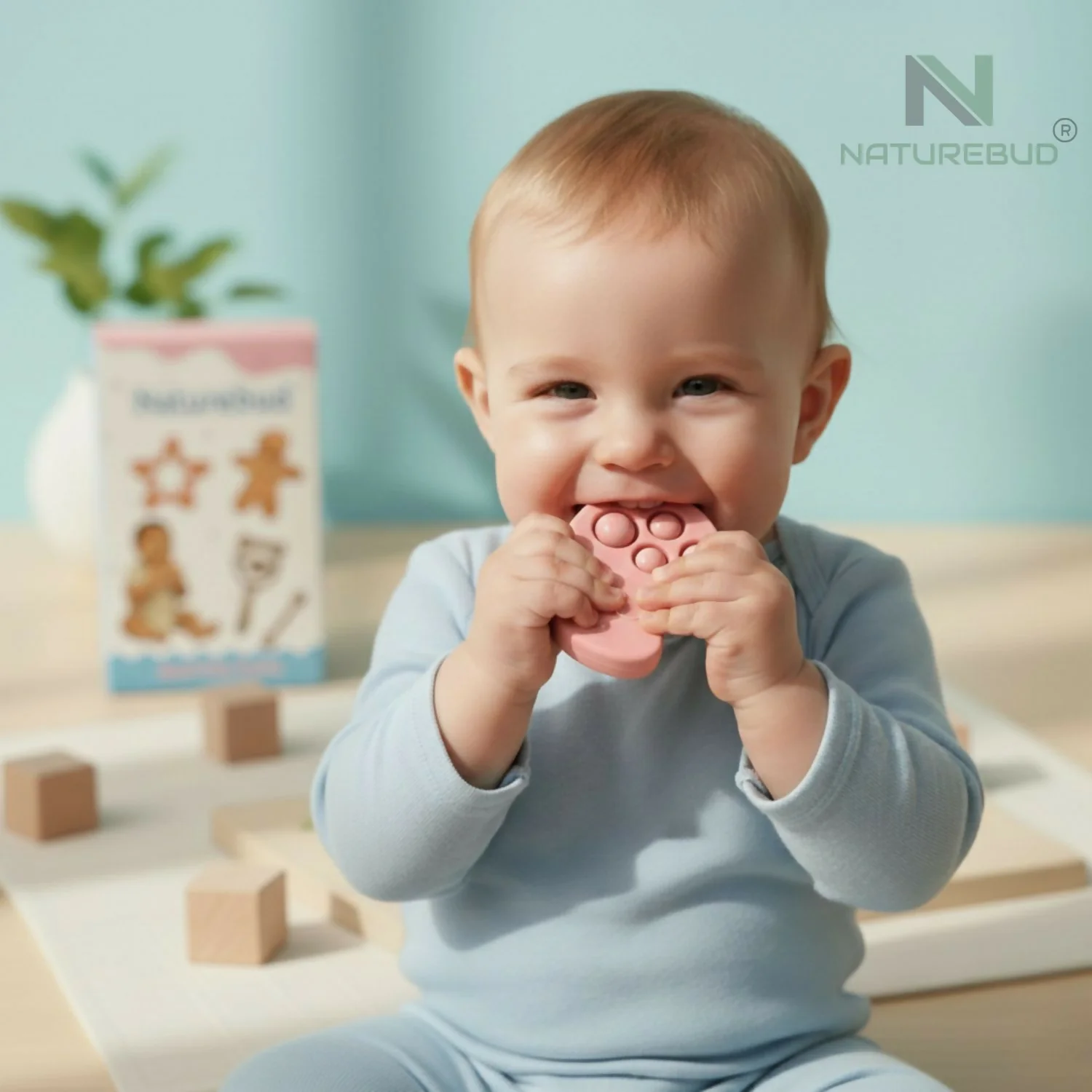 Pop It Tree shaped baby teether - Image 2