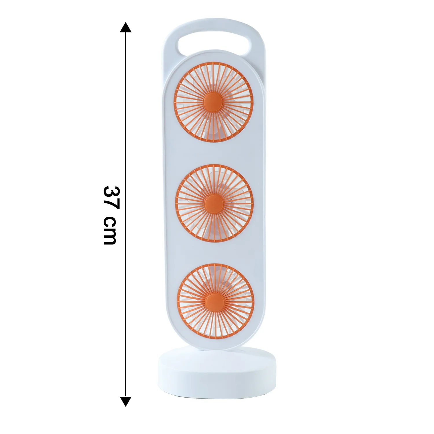 Portable 3 in 1 Design Triple Head Table Fan (1 Pc) - Image 6