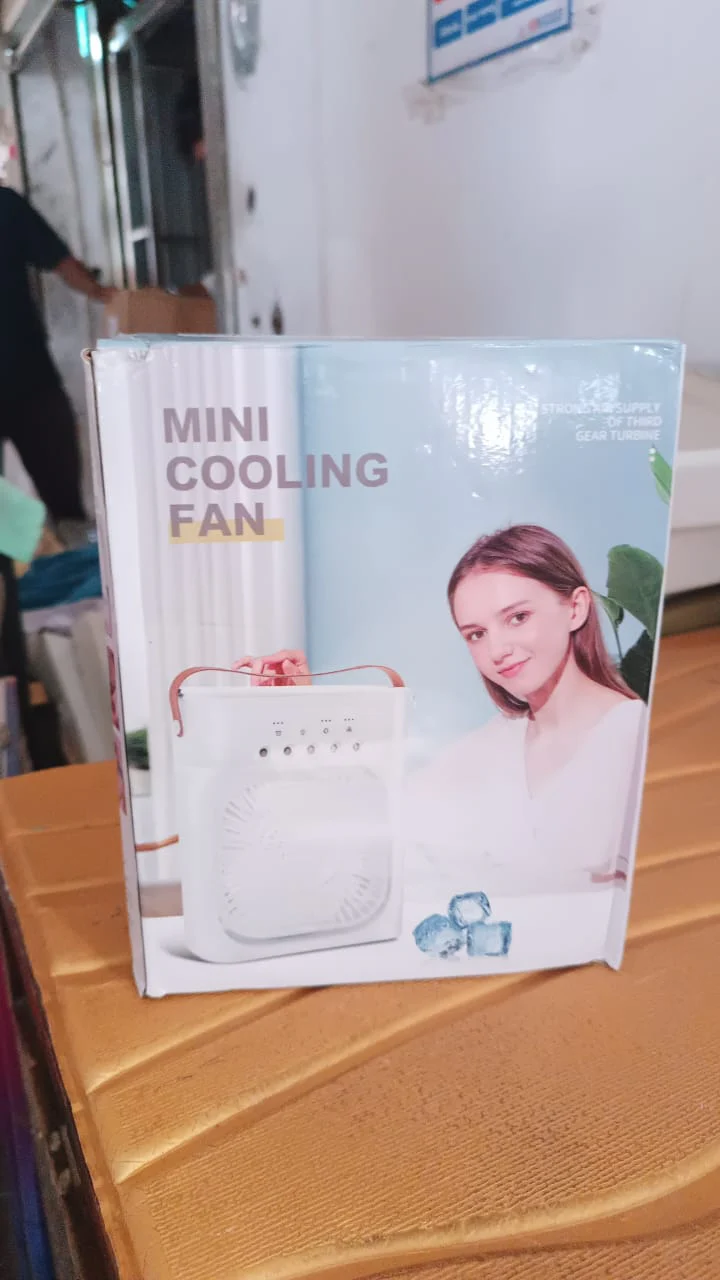 Portable Air Conditioner Fan - Personal Desk Cooling Fan (Battery Not Included) - Image 8