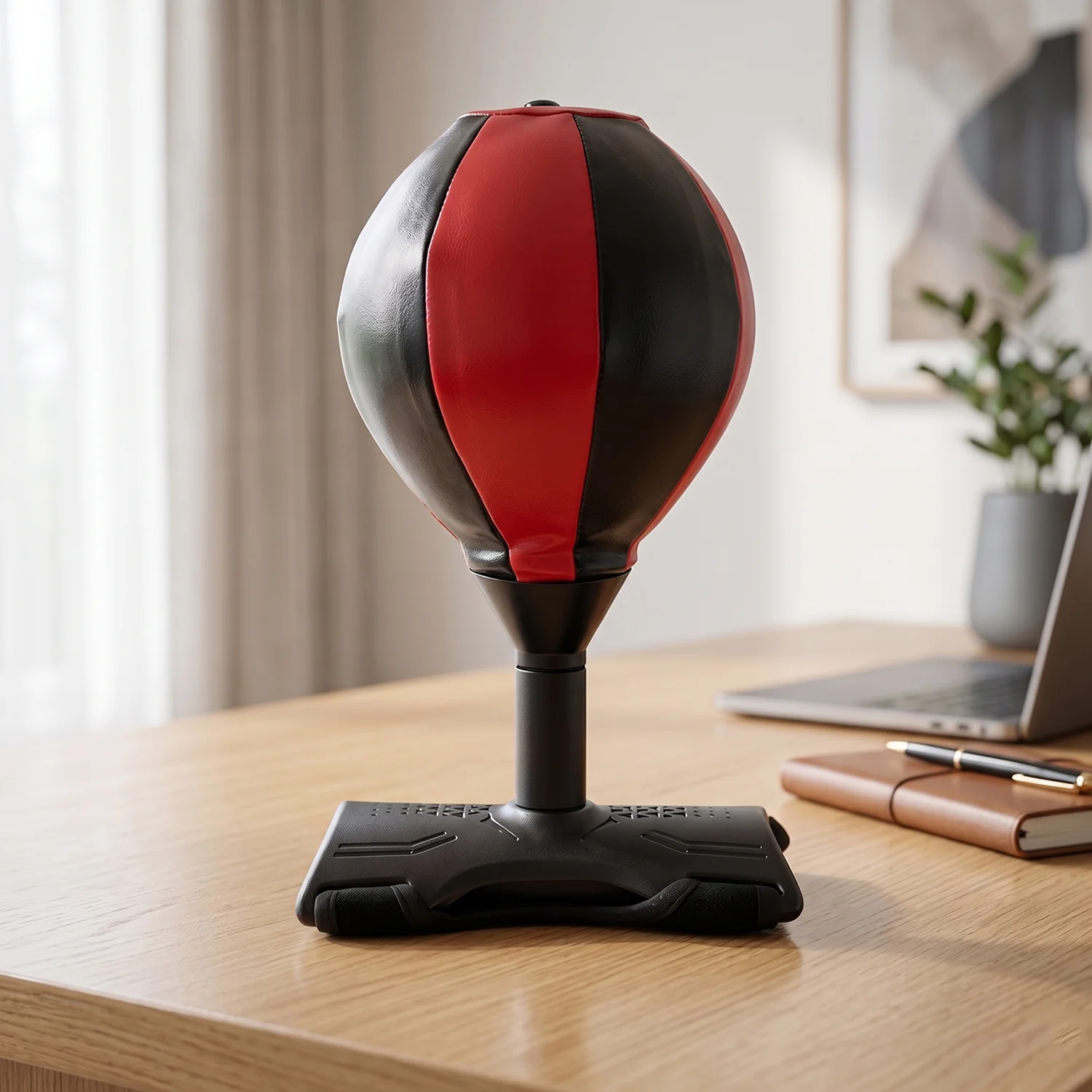 Portable B-Grade Inflatable Punching Bag with Air Pump (1 Pc) - Image 7