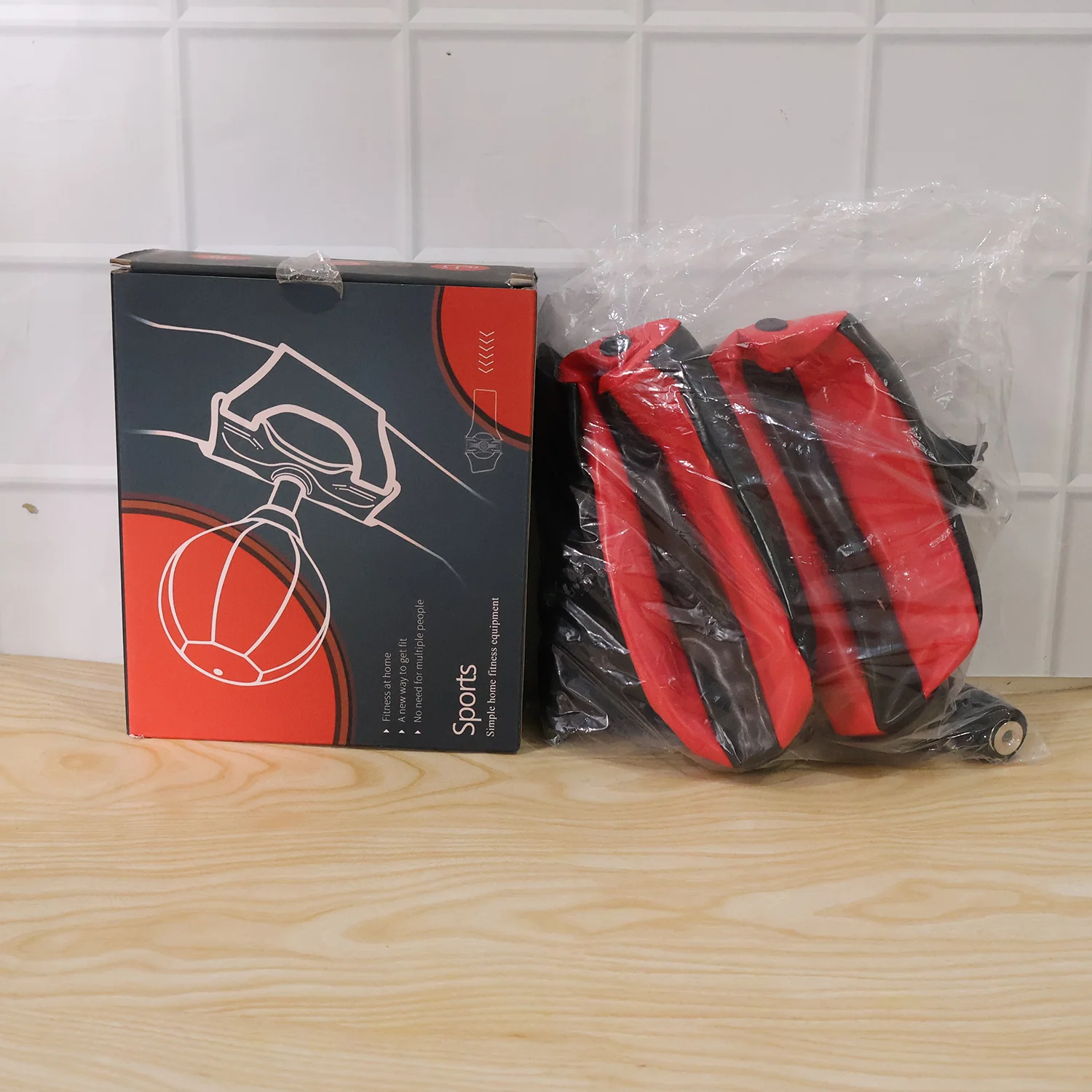 Portable B-Grade Inflatable Punching Bag with Air Pump (1 Pc) - Image 9