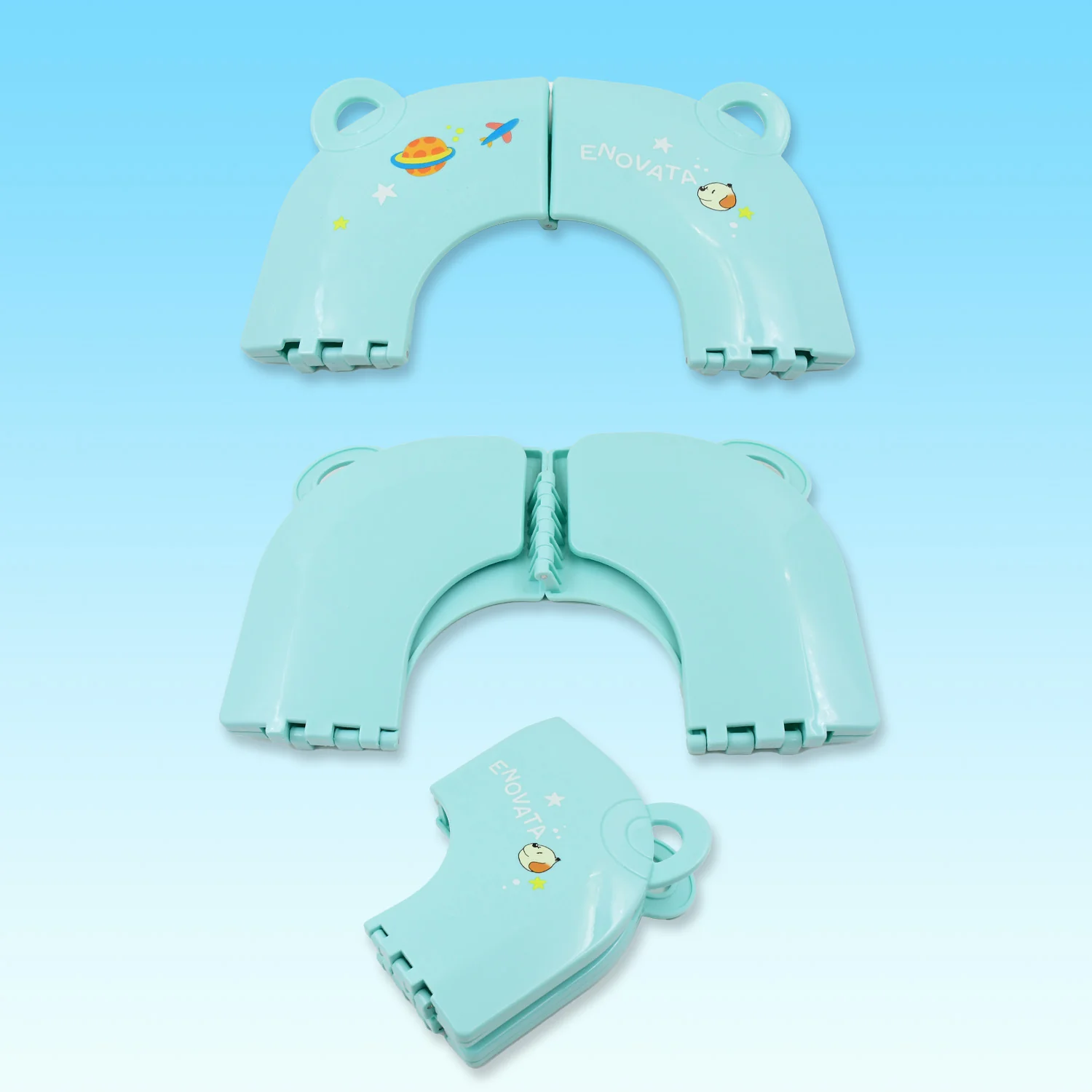 Portable Baby / Kids Toilet Seat Foldable Potty Seat (1 Pc) - Image 5