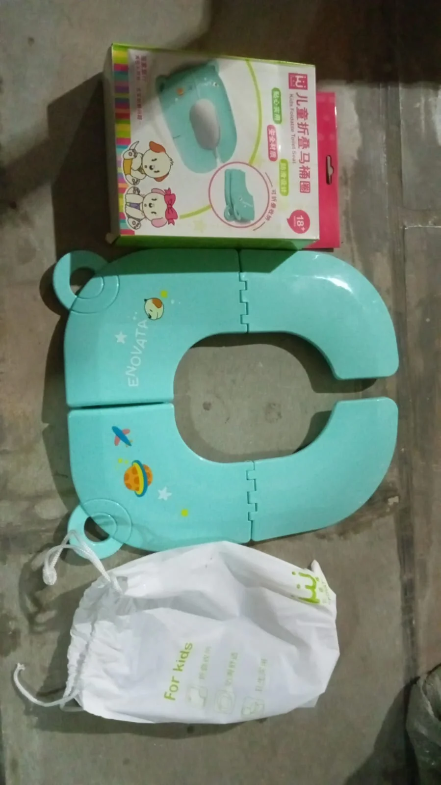 Portable Baby / Kids Toilet Seat Foldable Potty Seat (1 Pc) - Image 7