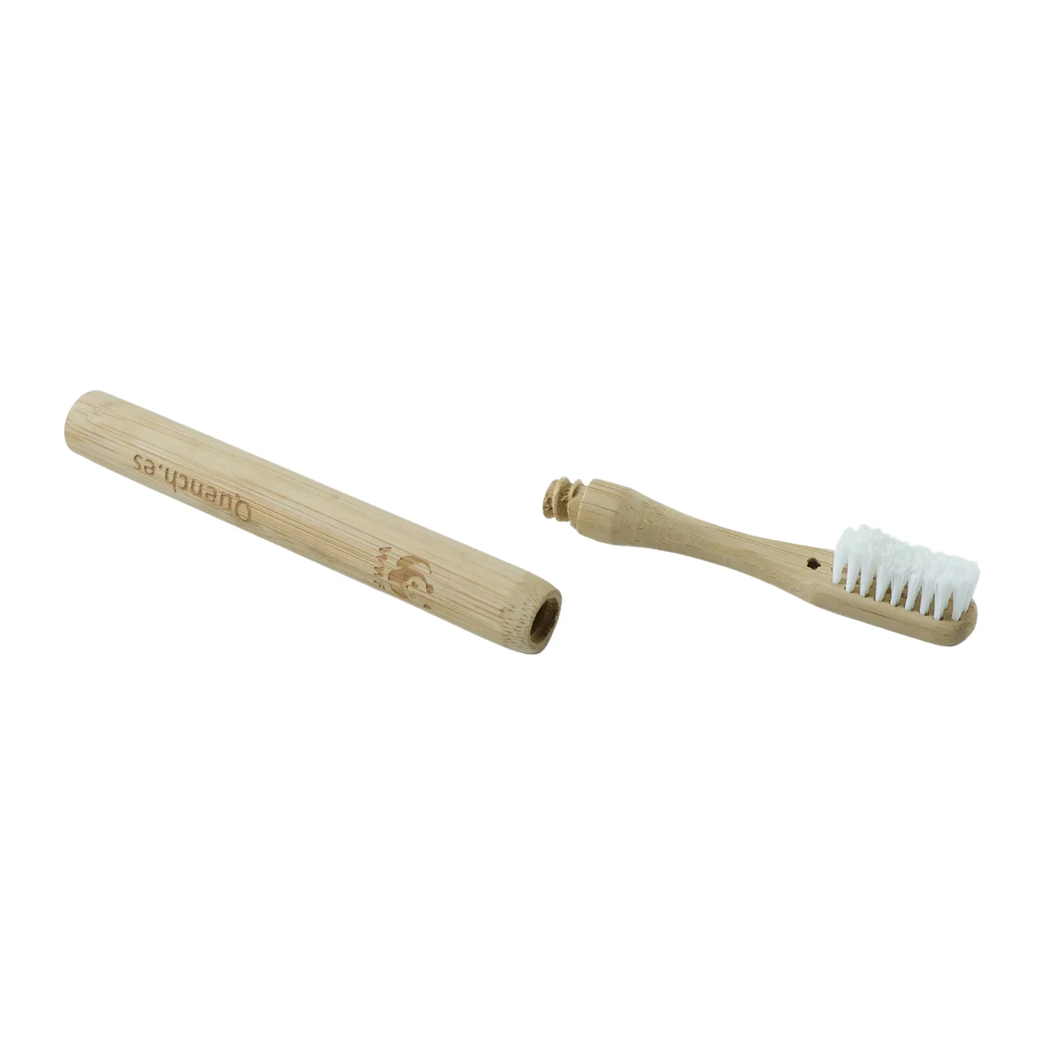 Portable Bamboo Toothbrush Detachable Design (1 Pc) - Image 4