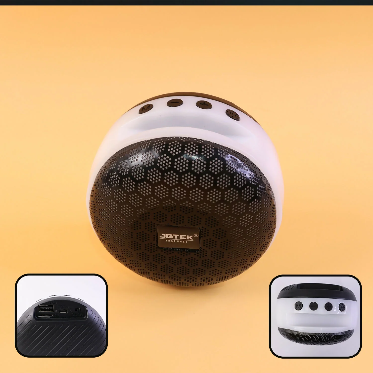Portable Bluetooth Speaker with RGB LED Light USB TF AUX Support - Image 2