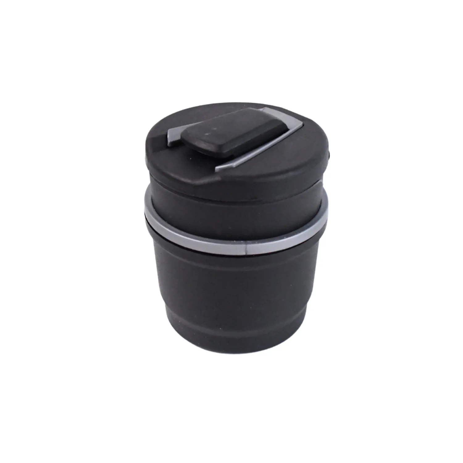 Portable Car Ashtray with Lid and Blue LED Light (1 Pc) - Image 6