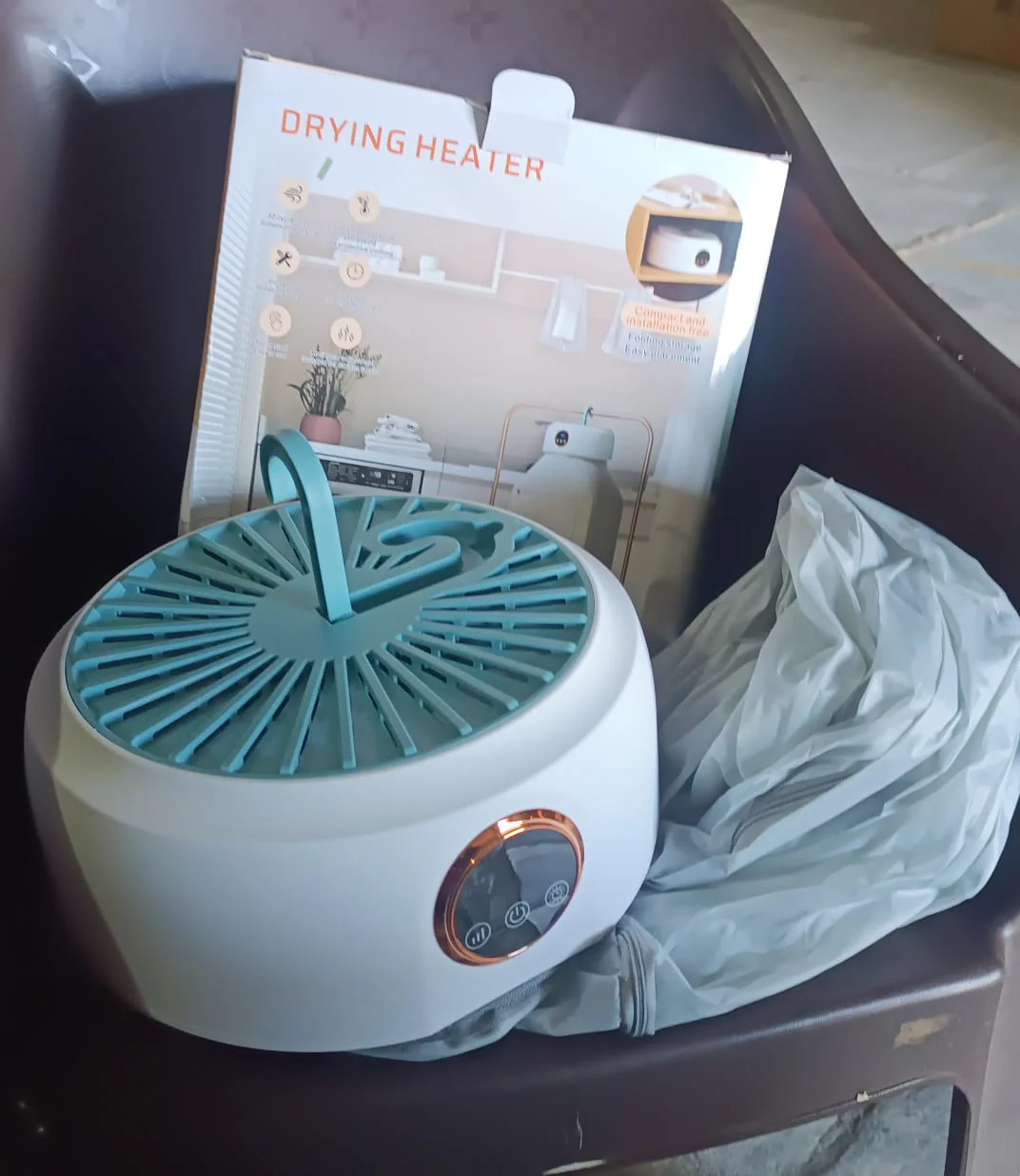 Portable Clothes Dryer, Mini Laundry Dryers with Low Noise (1 Set) - Image 7