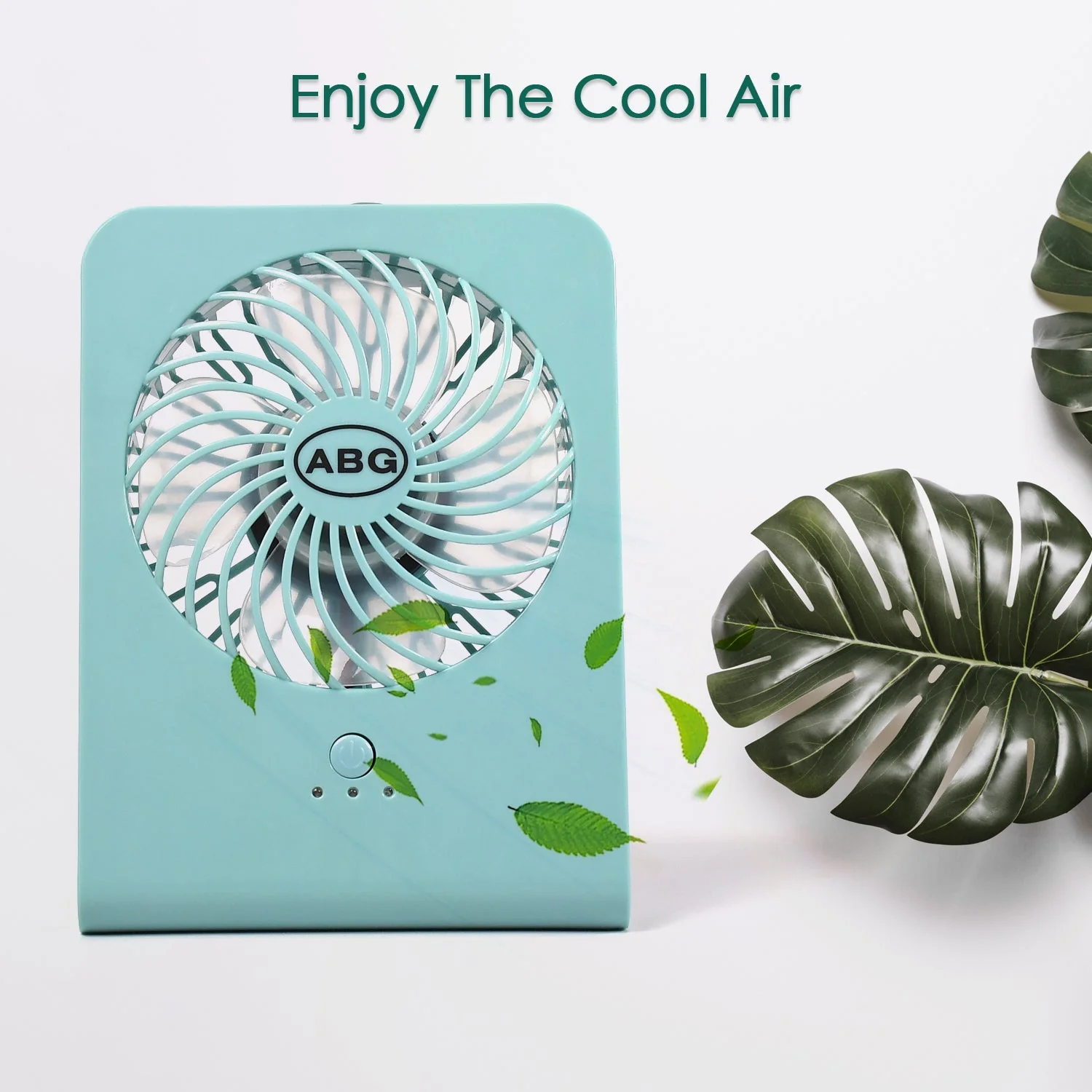 Portable Desk Fan – Big Table Fan (Battery Not Included) - Image 3