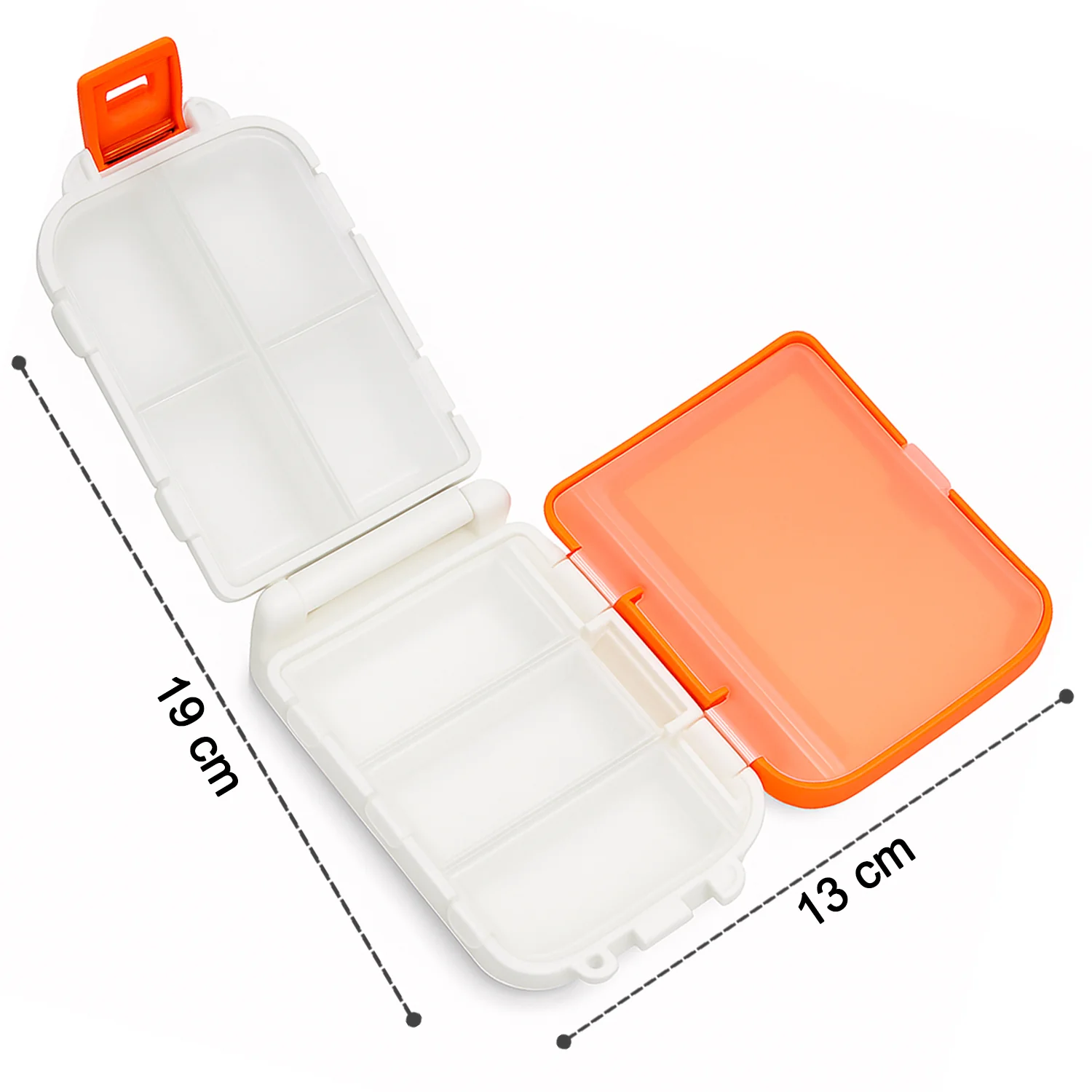 Portable Dual-Sided Pill Organizer Box (1 Pc) - Image 4