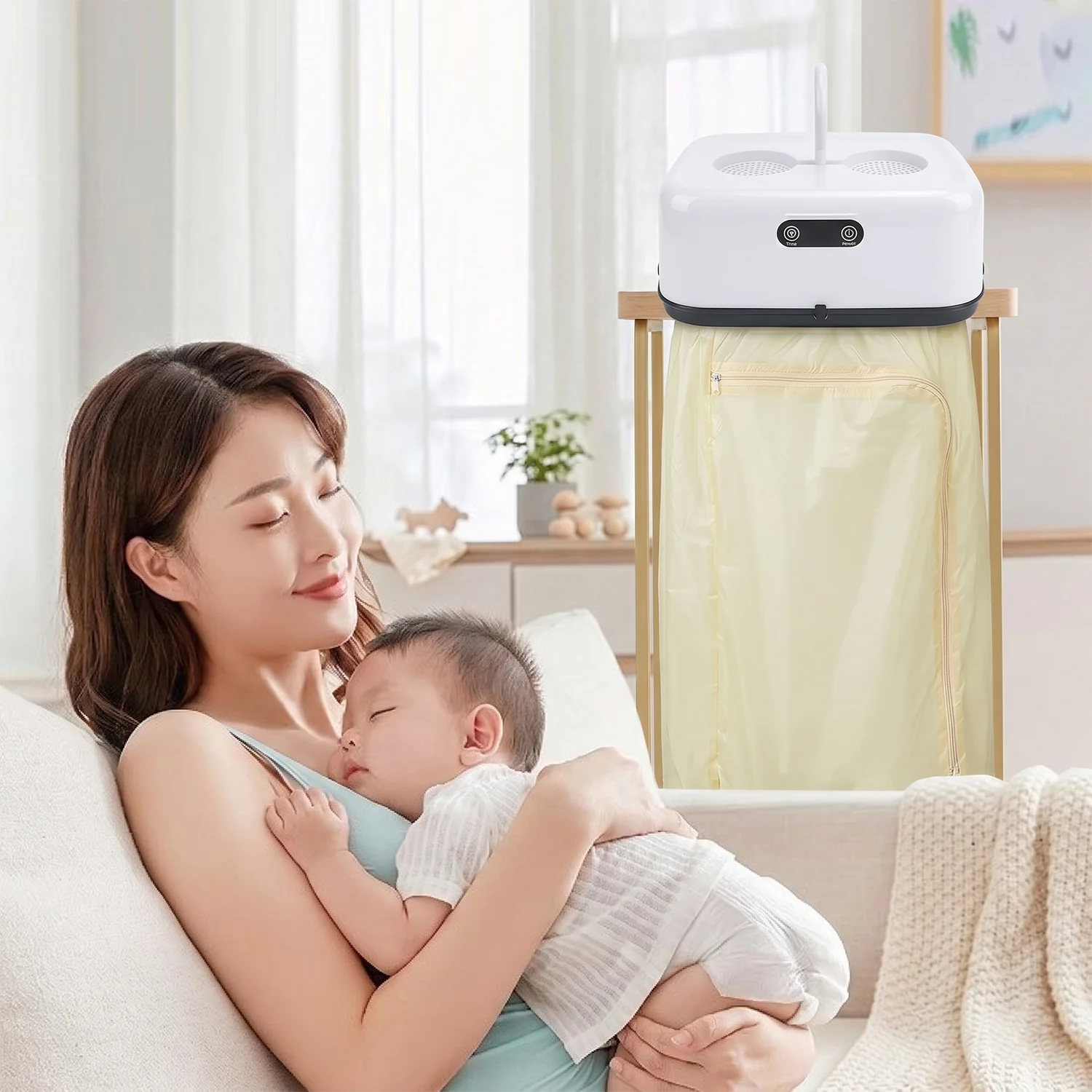 Portable Electric Clothes Dryer  (1 Pc) - Image 8