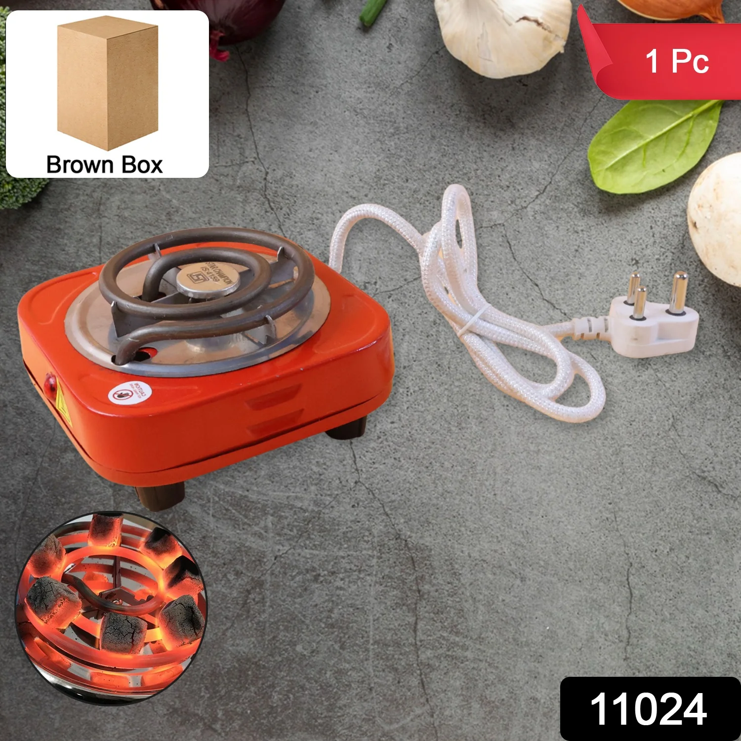 Portable Electric Hot Plate Single Burner -1 Pc - Image 2