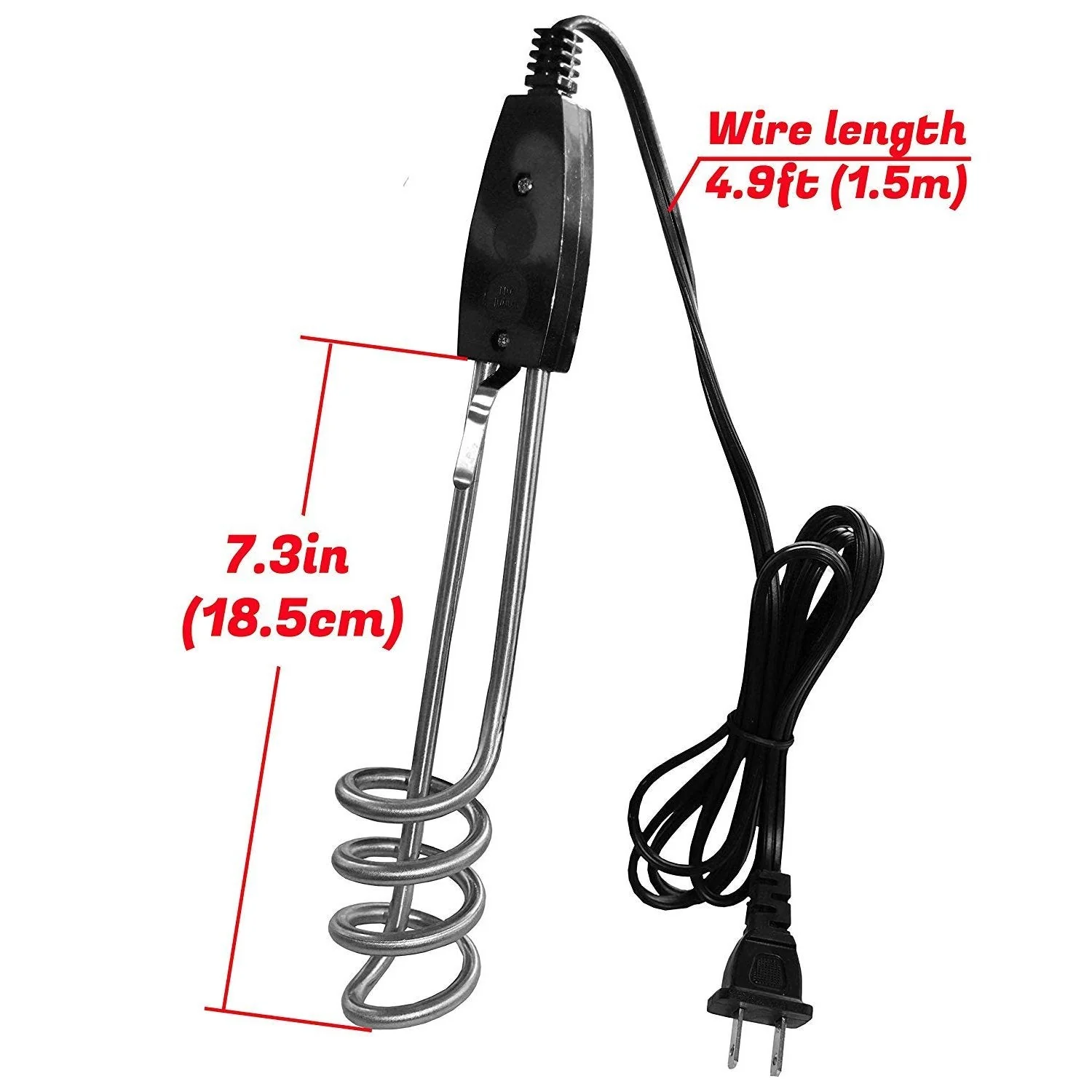 1000W-220V Water Heater Portable Electric Immersion Element Boiler - Image 10
