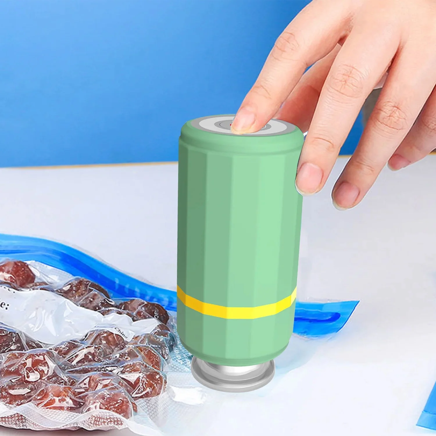 Portable Electric Vacuum Sealer Machine (1 Pc) - Image 5