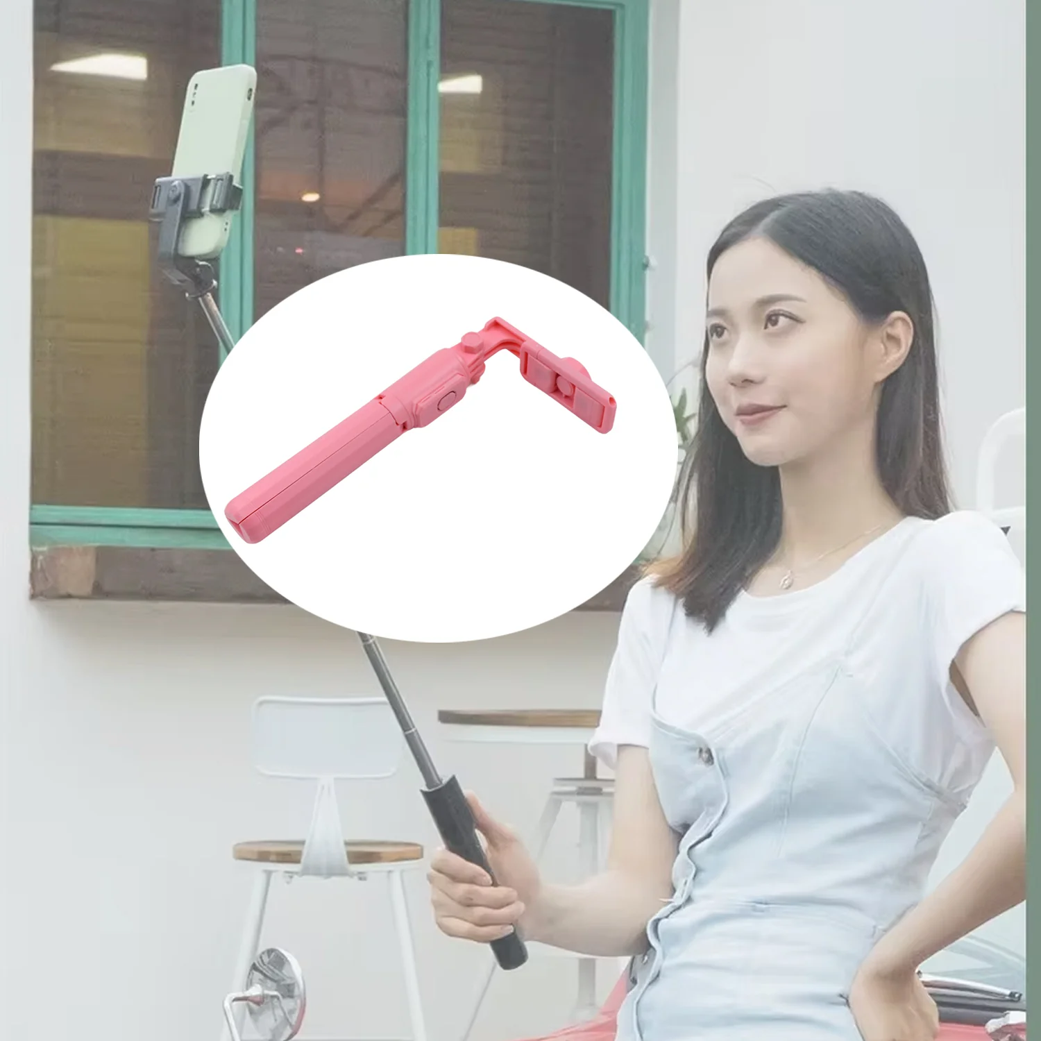 Portable Foldable Selfie Stick with Remote Control, YouTuber Video Recording (1 Pc) - Image 7