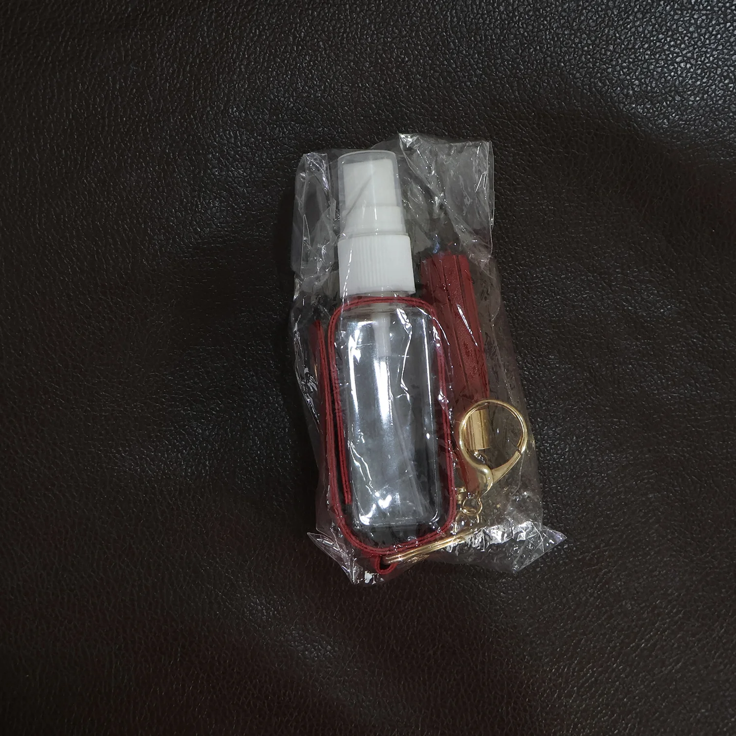 Portable Hand Sanitizer Holder Keychain with Tassel (1 Pc) - Image 7