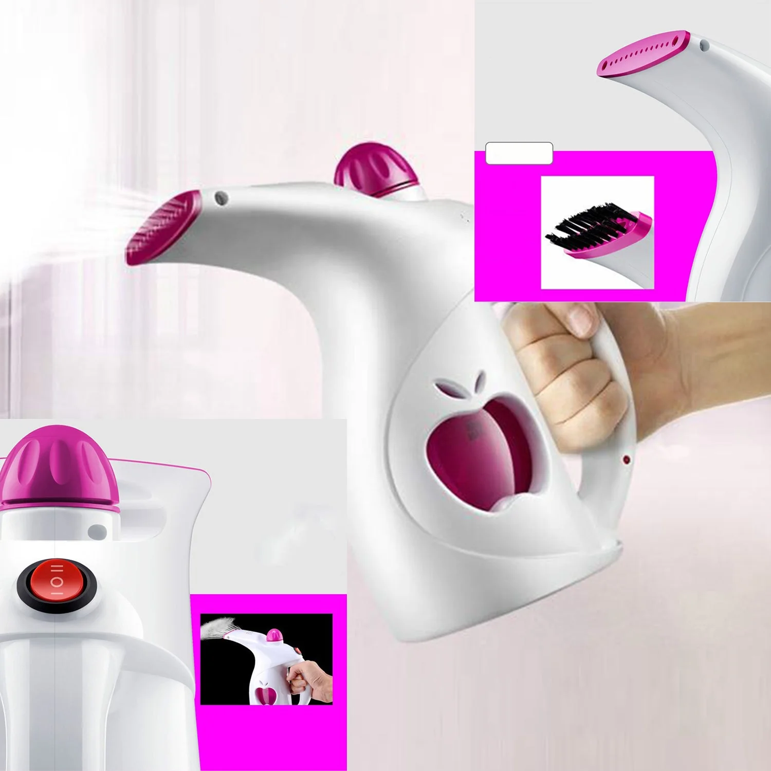 Portable Handheld Garment Steamer – Facial Steamer & Fabric Steam Tool - Image 7