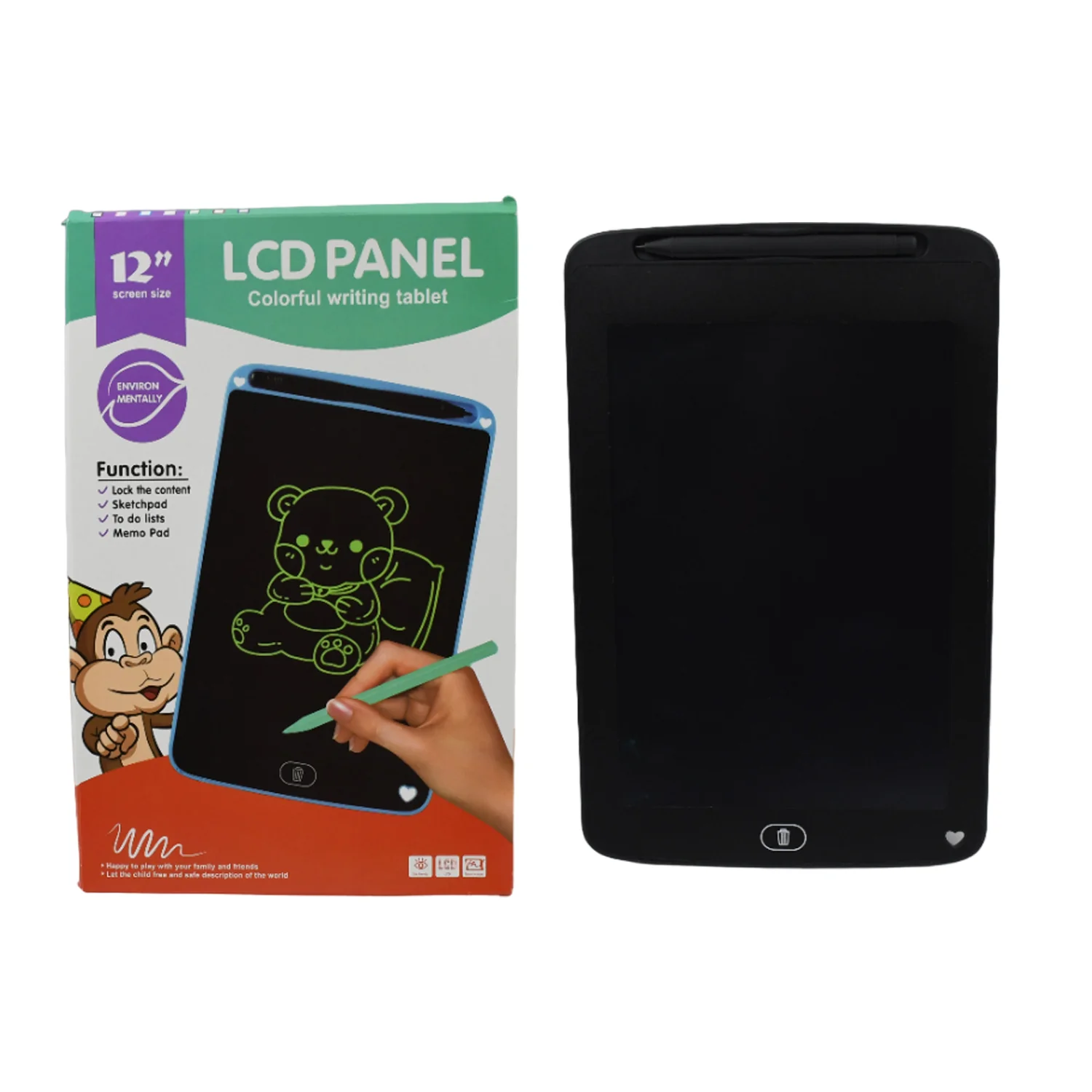 Portable LCD Writing Tablet – 12-Inch Digital Notepad for Kids & Notes - Image 4