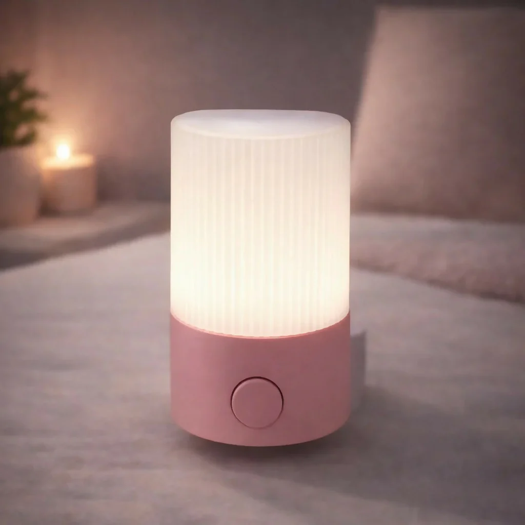 Portable LED Night Lamp with Soft Light for Bedroom & Desk (Color may vary) - Image 2