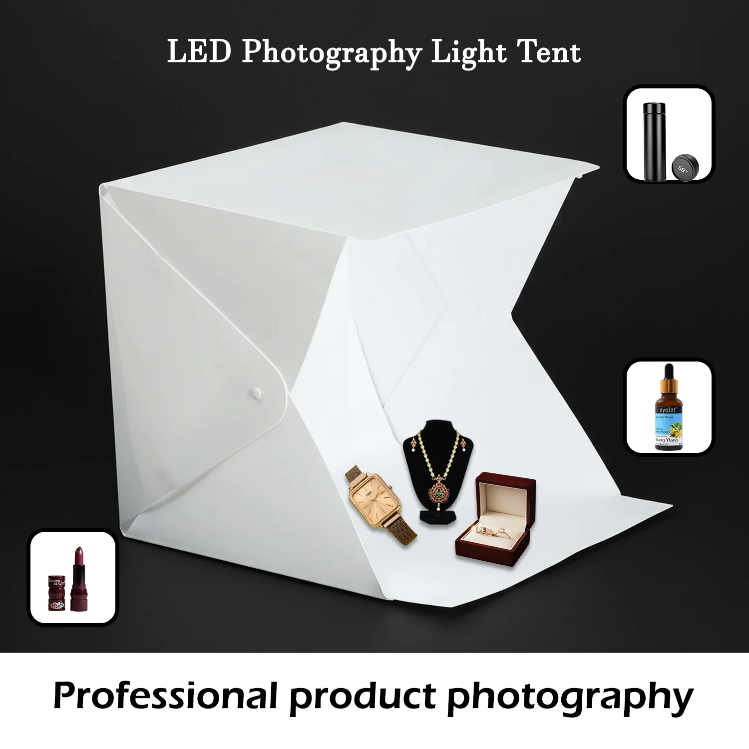 Portable LED Photography Light Tent - Image 4