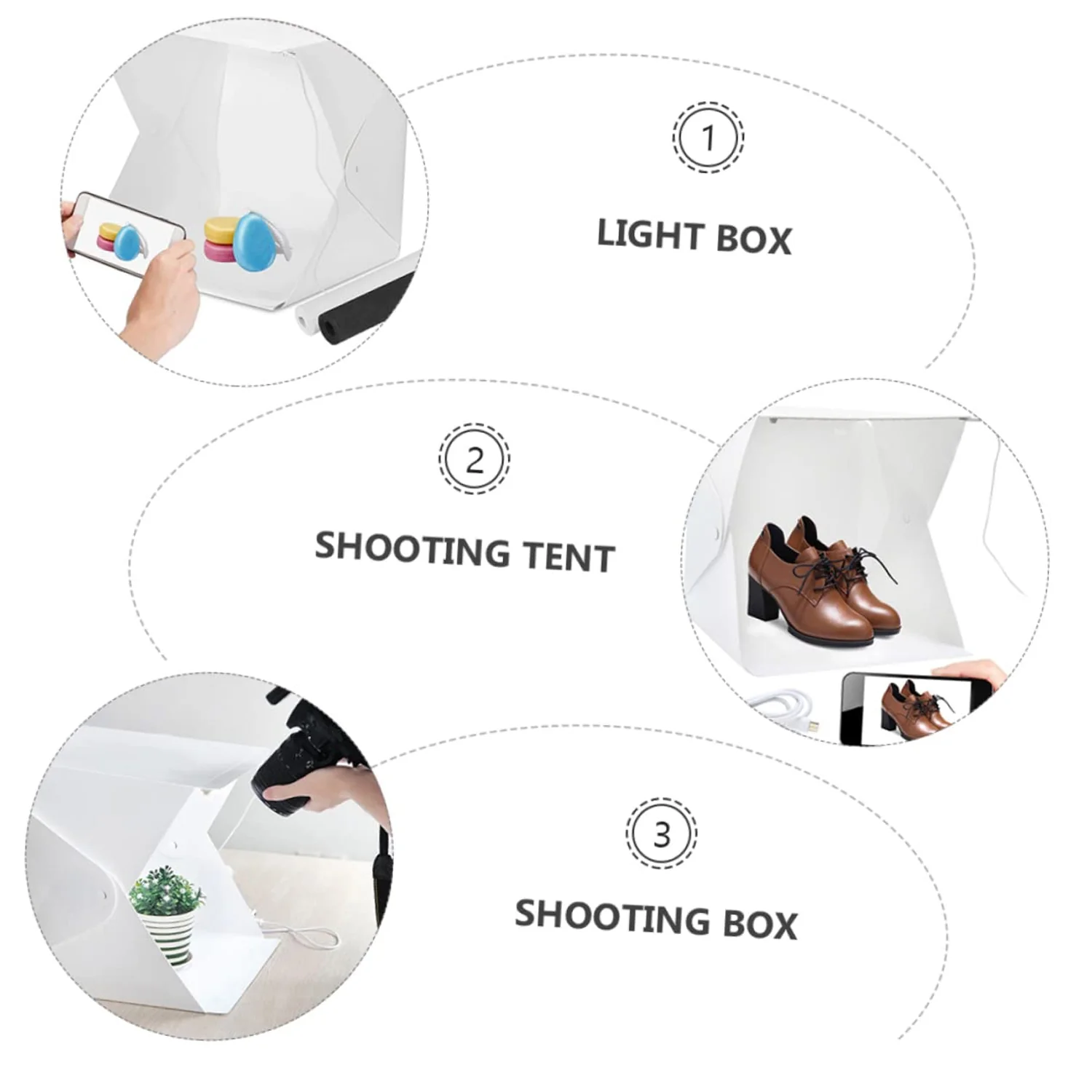 Portable LED Photography Light Tent - Image 6