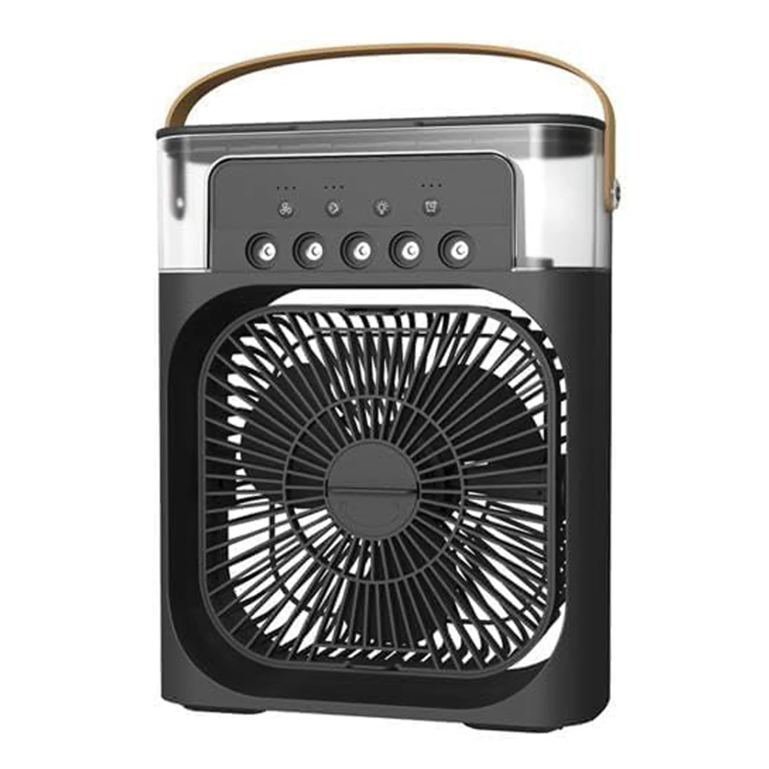 Portable Air Cooler Fan with 7-Color Light – Personal AC Fan - Image 5