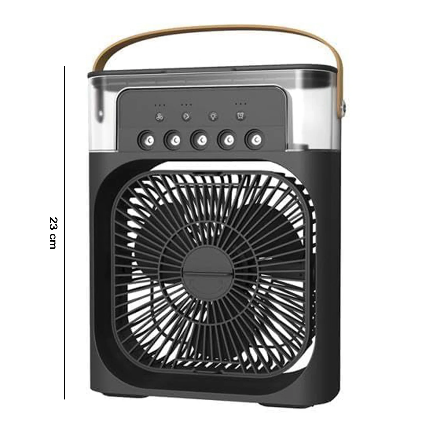 Portable Air Cooler Fan with 7-Color Light – Personal AC Fan - Image 6