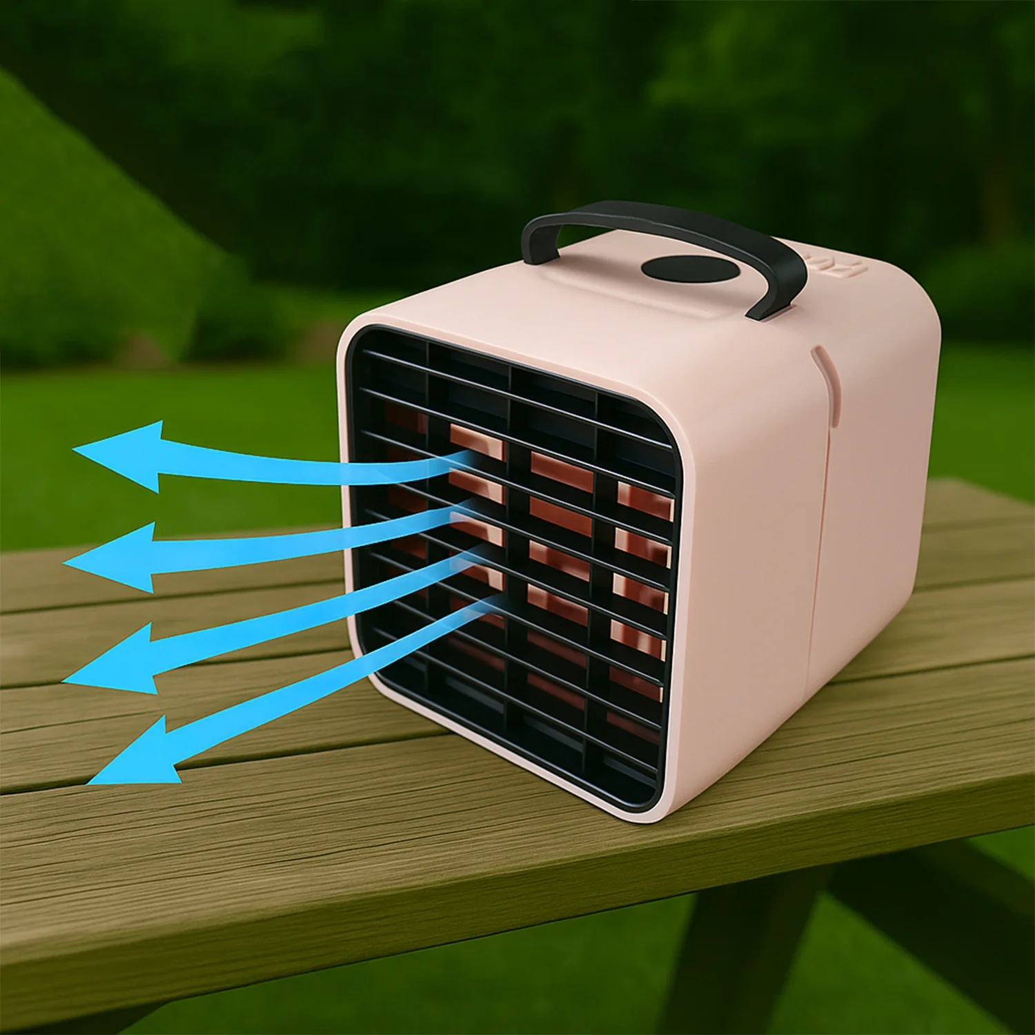 Portable Mini Air Cooler Fan with Water Cooling Function (1 Pc) - Image 3