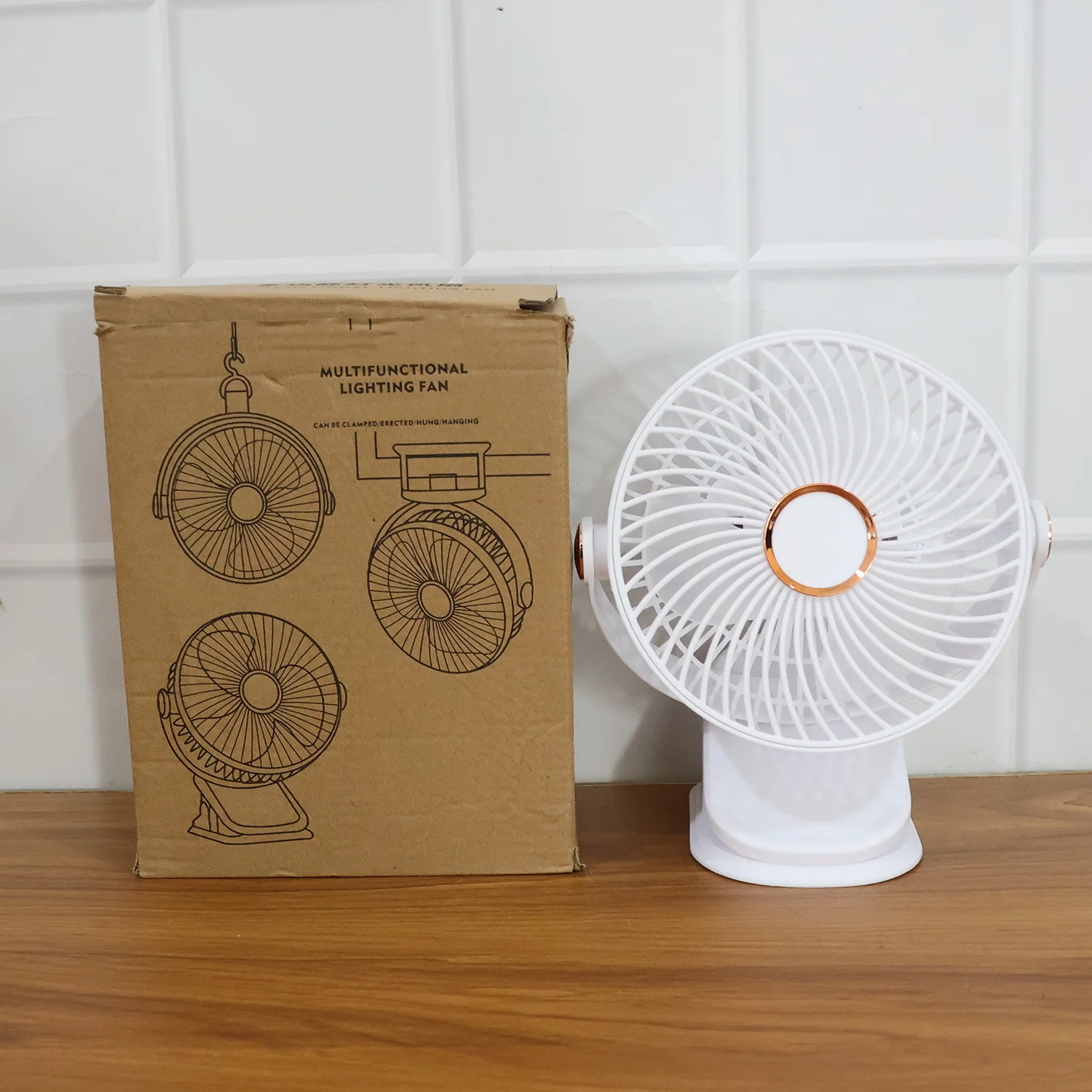 Portable Mini Fan with Clip Stand (1 Pc) - Image 11