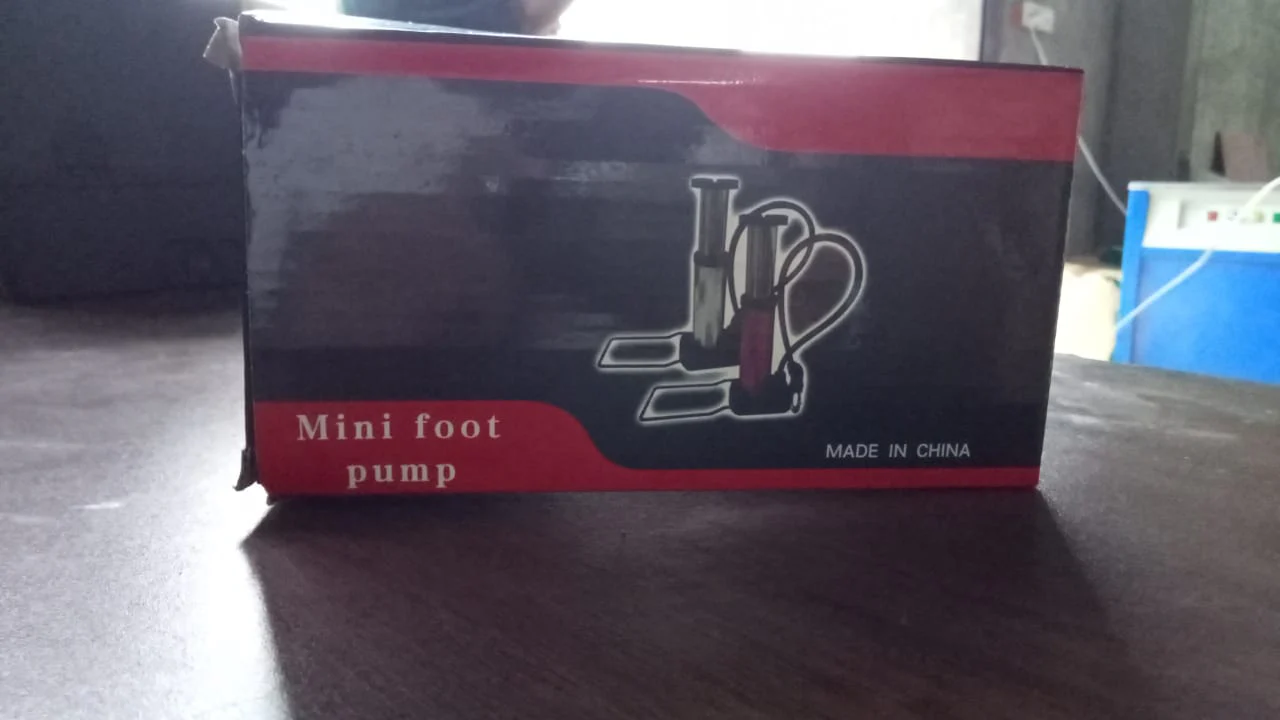 Portable Mini Foot Pump for Bicycle, Bike, and Car - Image 5