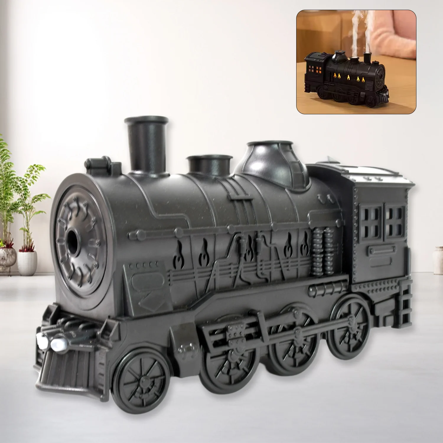 Train Shape Portable Mini Humidifier (1 Pc / Mix Color) - Image 6