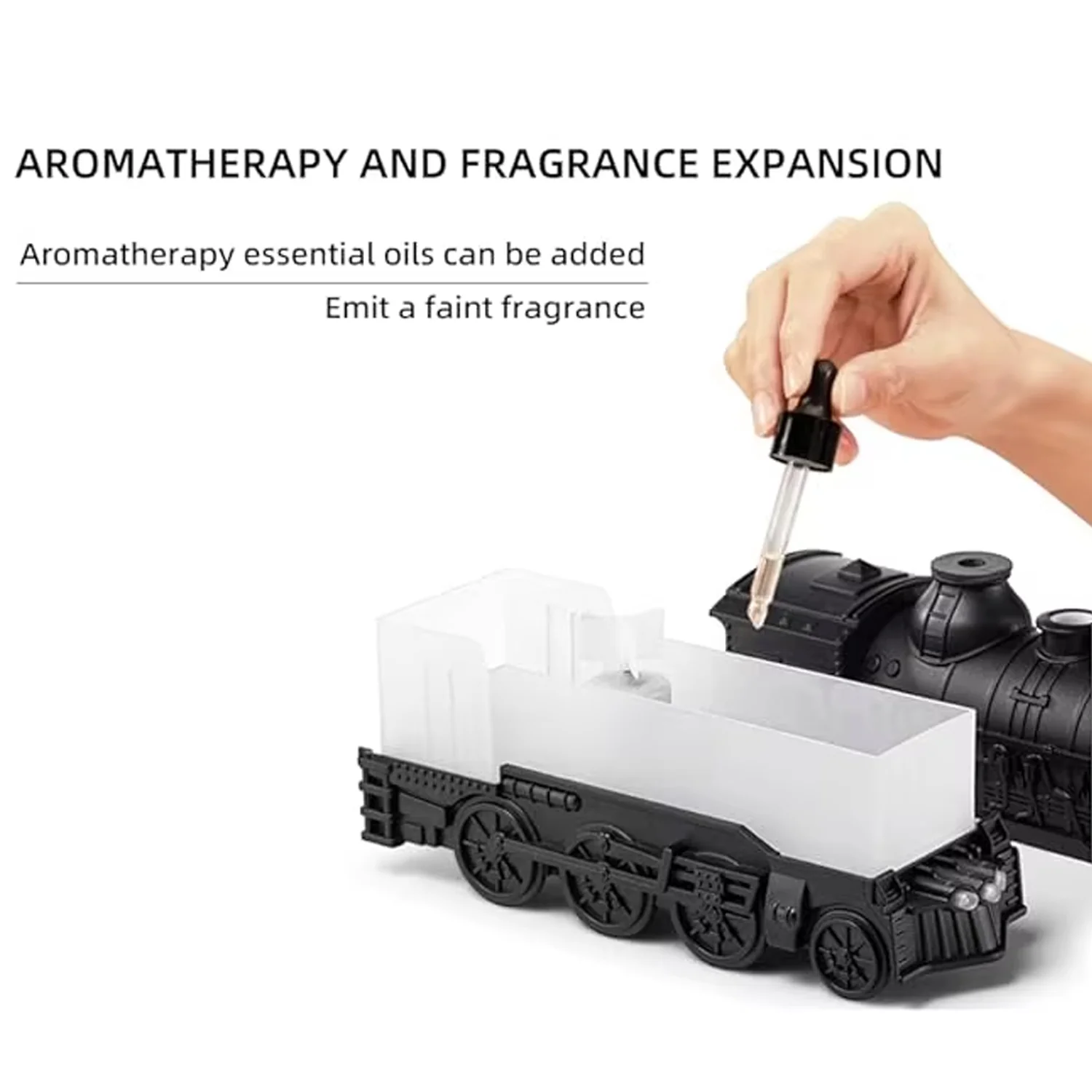 Train Shape Portable Mini Humidifier (1 Pc / Mix Color) - Image 7