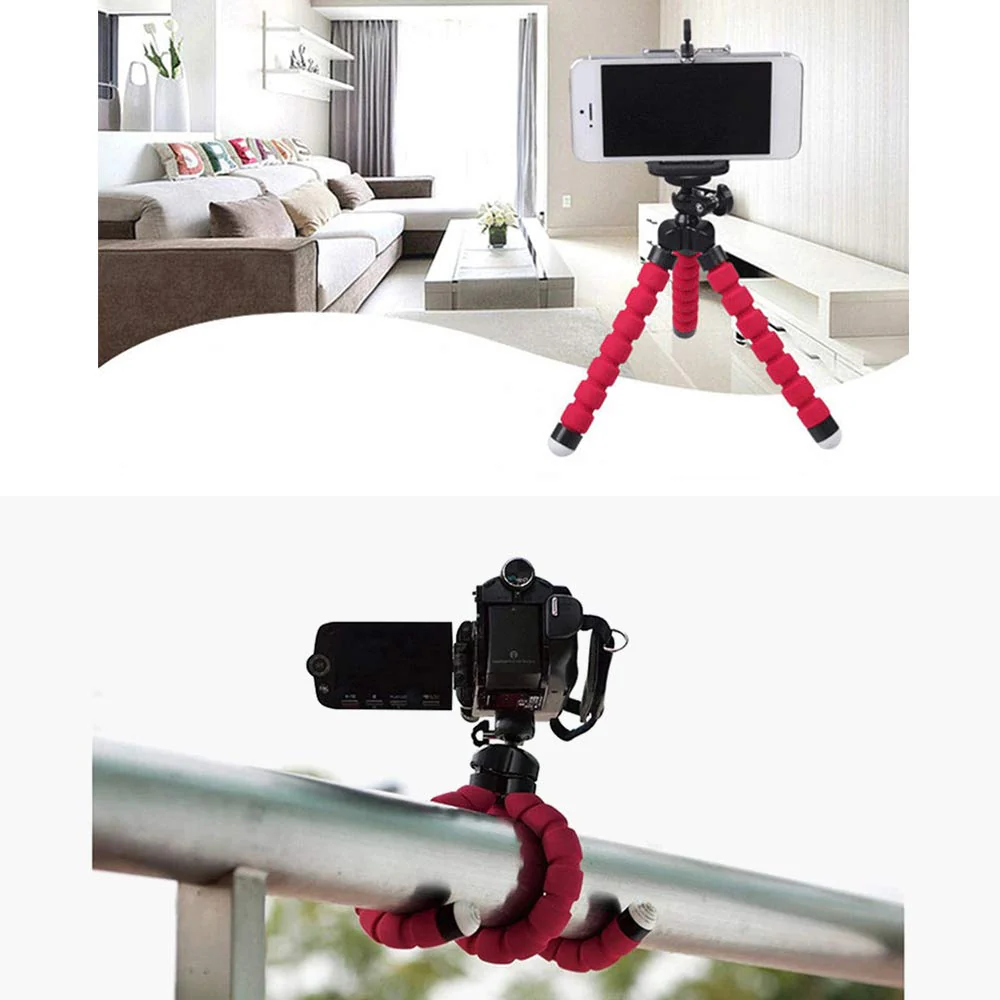 Portable Mini Octopus Tripod with Phone Holder for Selfies - Image 6