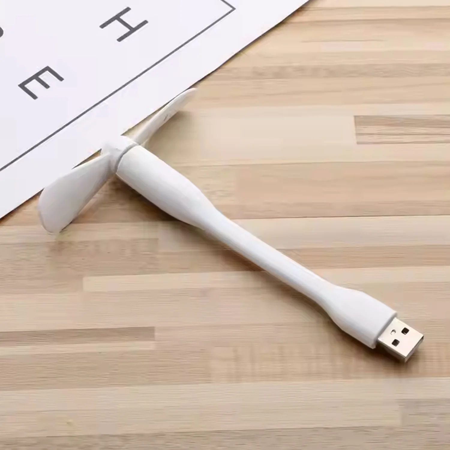 Portable Mini USB Fan, USB Light & Micro USB Cable (3 Pcs Set) - Image 3