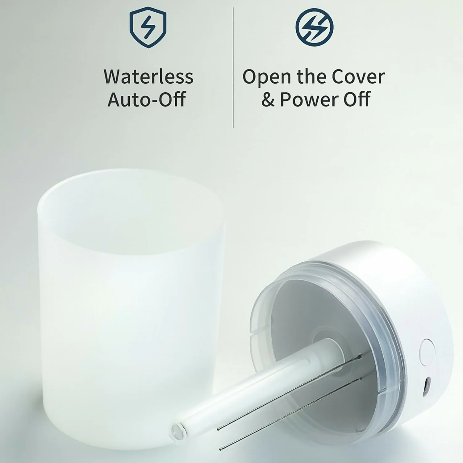 Portable Mini USB Humidifier with Silent Mist for Bedroom, Office & Travel - Image 3