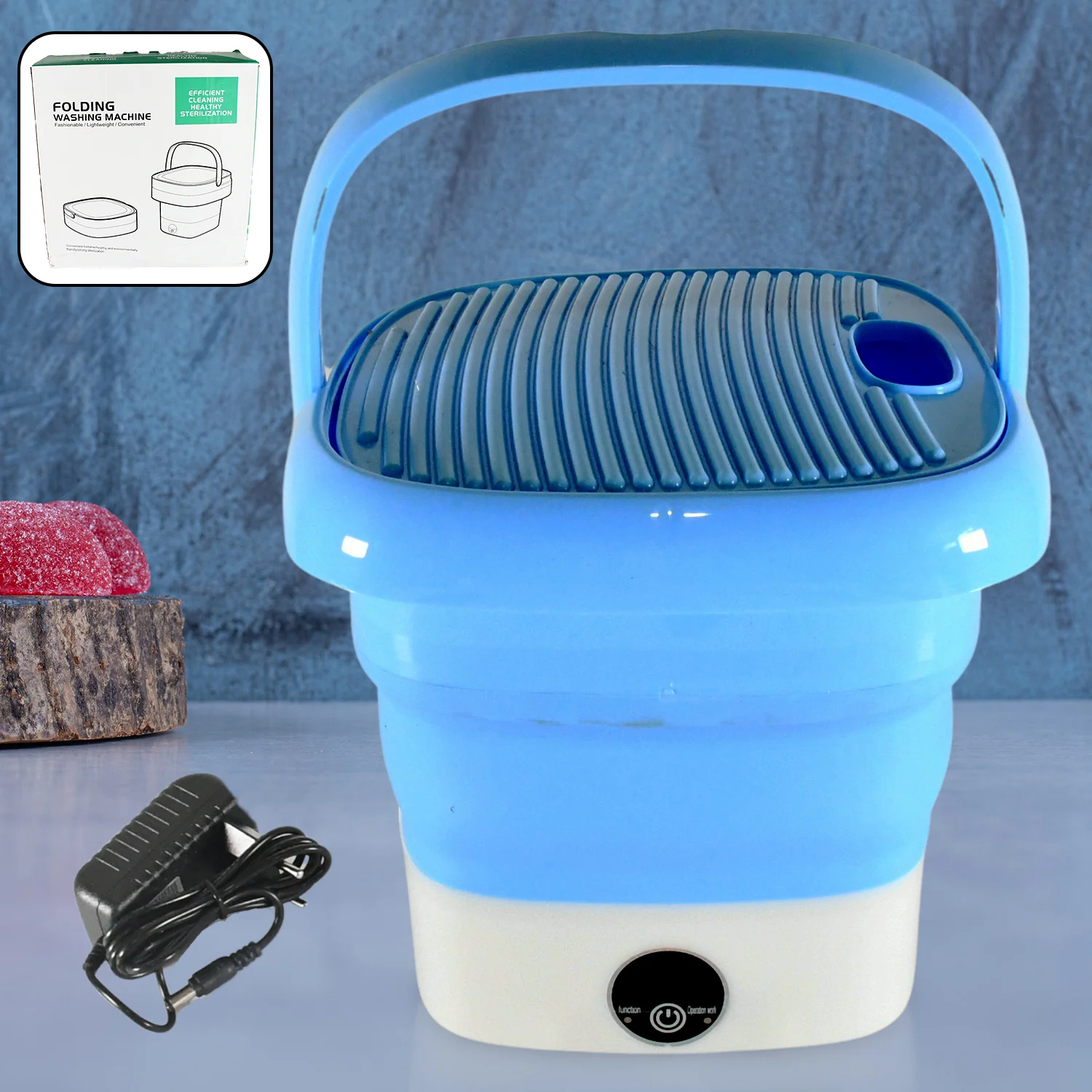 Portable Washing Machine and Dryer Combo, for Underwear, Socks, Baby Clothes, - Image 3