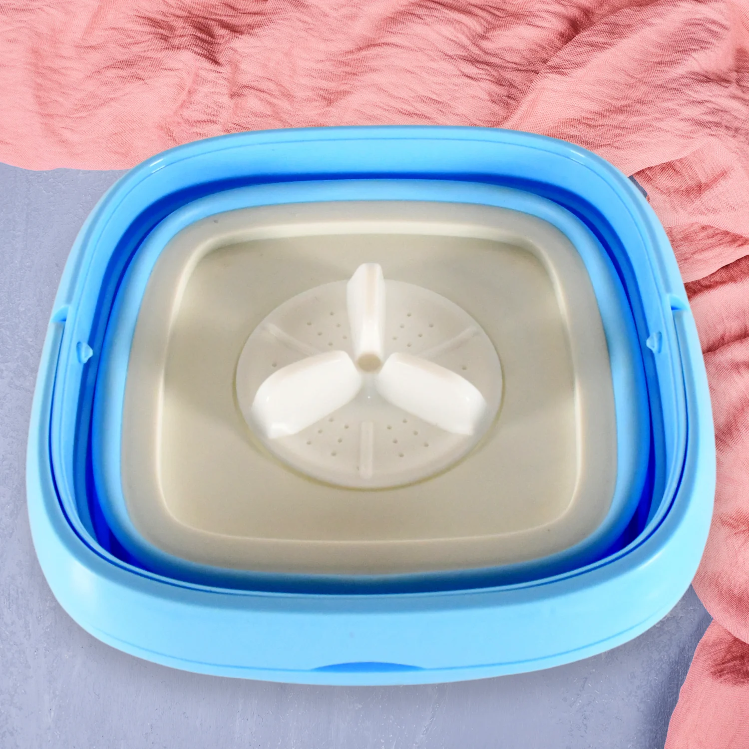 Portable Washing Machine and Dryer Combo, for Underwear, Socks, Baby Clothes, - Image 8